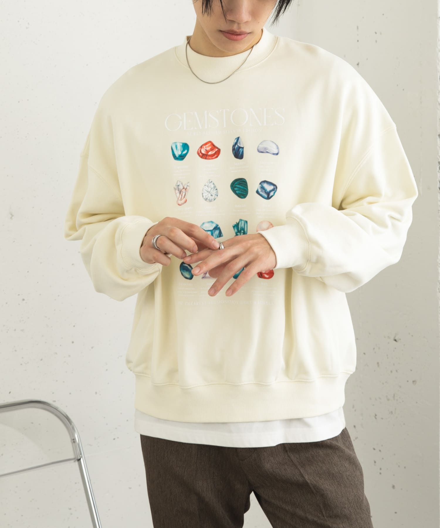 身長：176cm サイズ：L