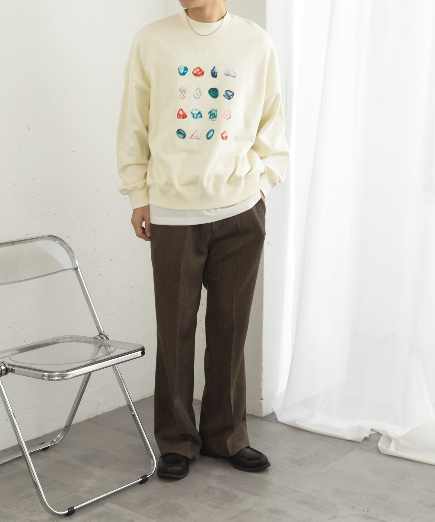 身長：176cm サイズ：L