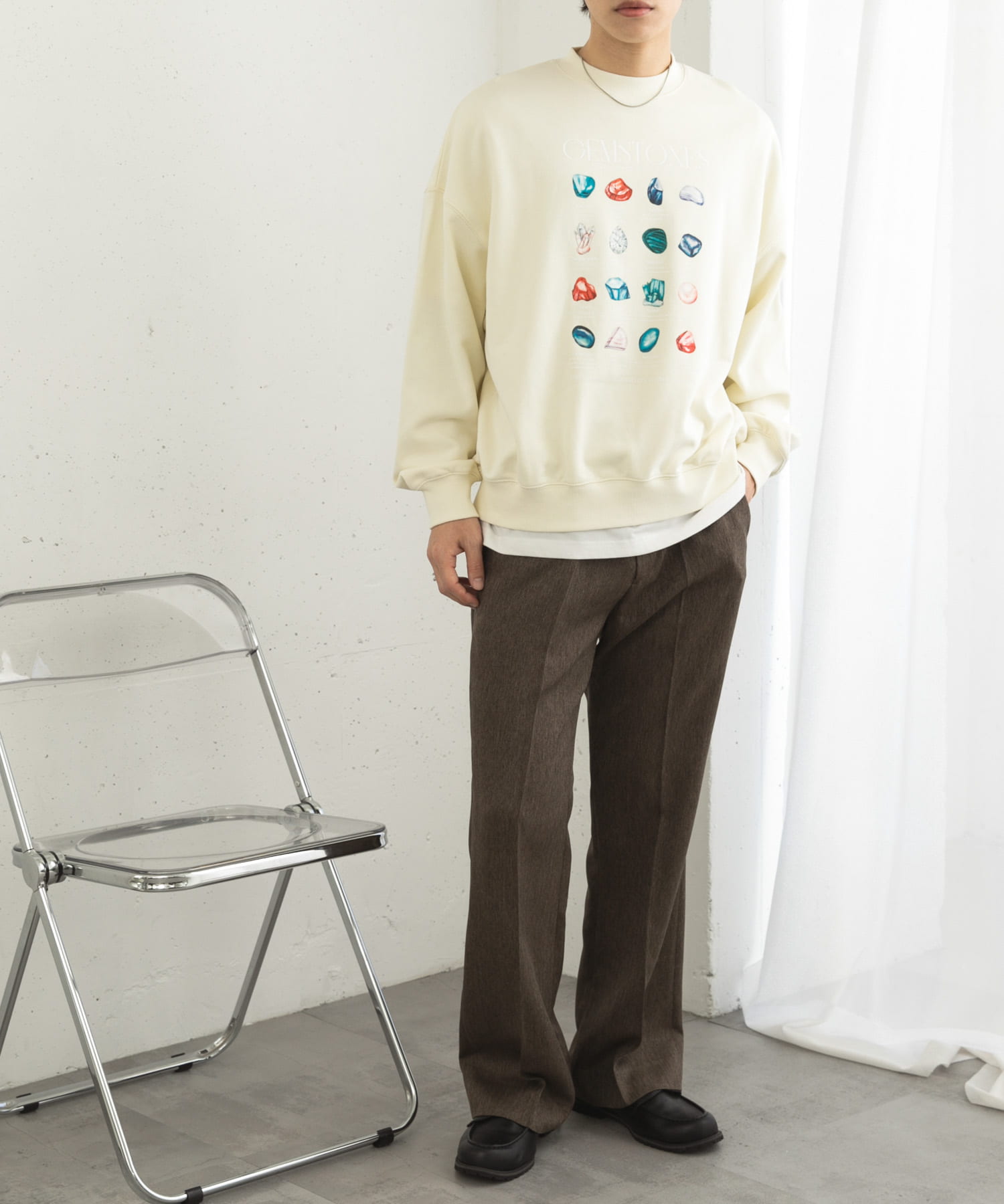 身長：176cm サイズ：L