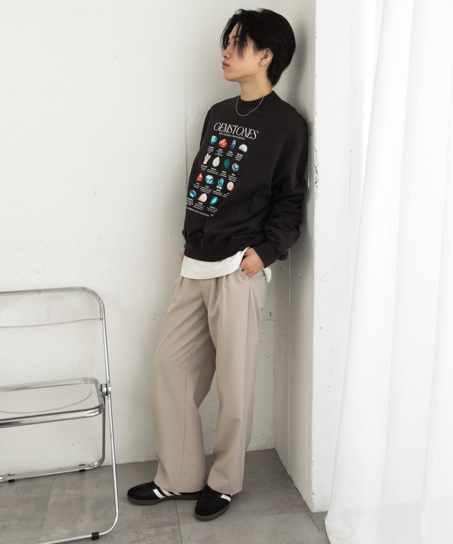 身長：176cm サイズ：L