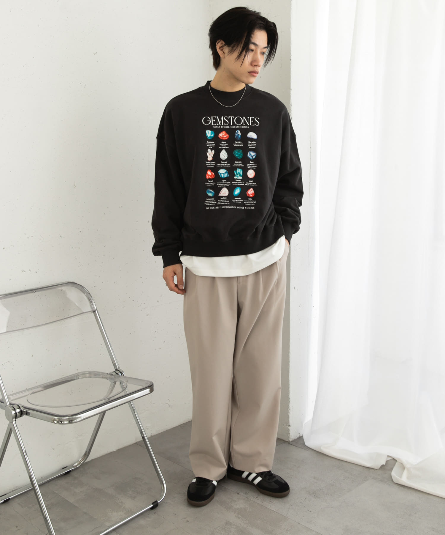 身長：176cm サイズ：L