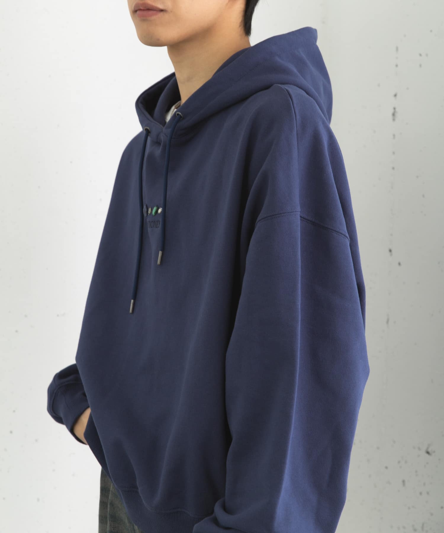 Gem Stone Cropped Hoodie(M NAVY): トップス｜URBAN RESEARCH公式