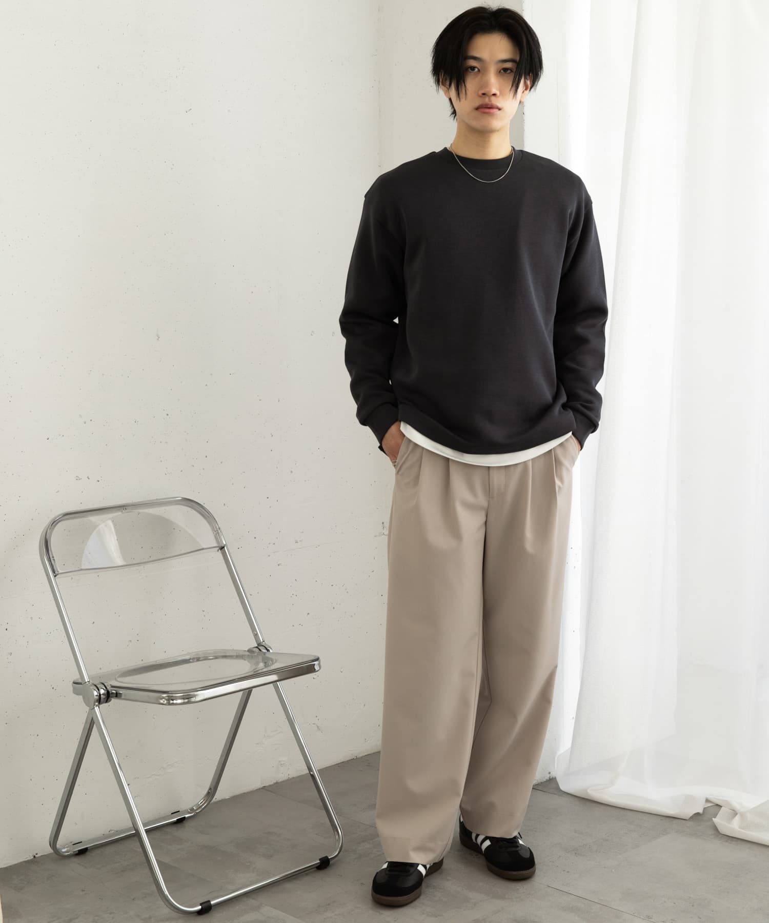 身長：176cm サイズ：L