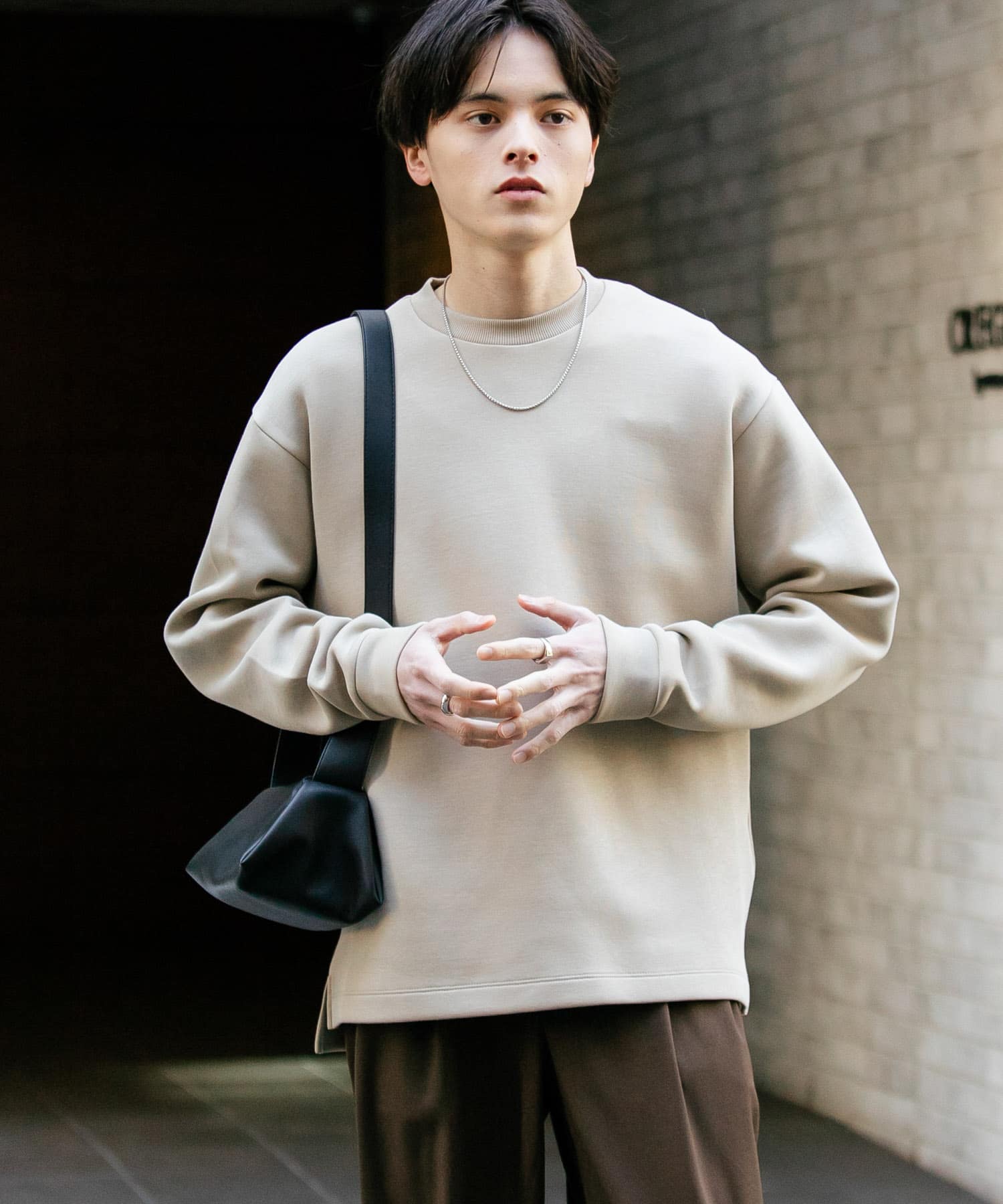 身長：173cm サイズ：L