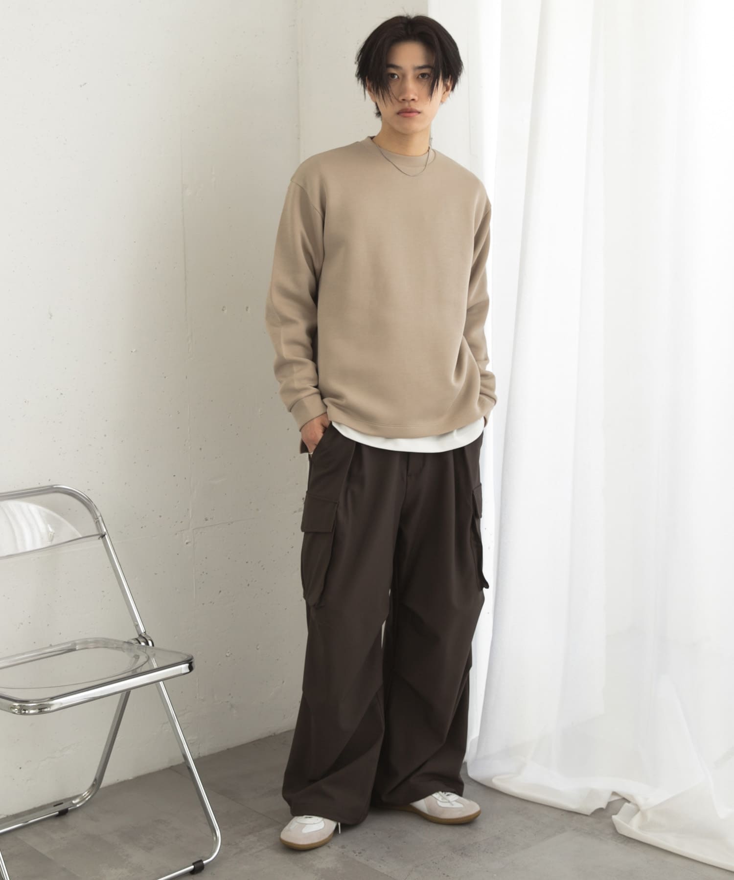 身長：176cm サイズ：L