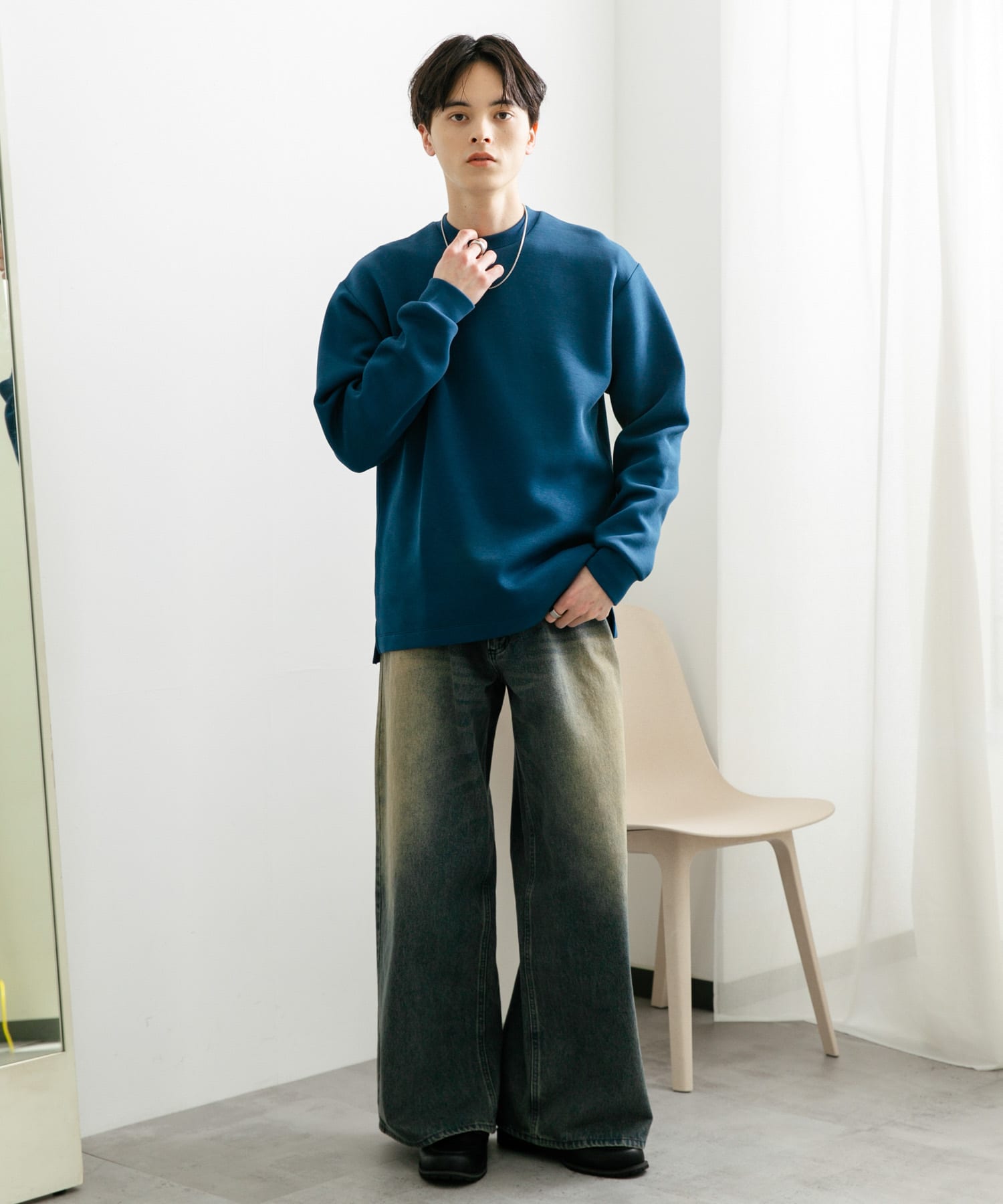 身長：173cm サイズ：L