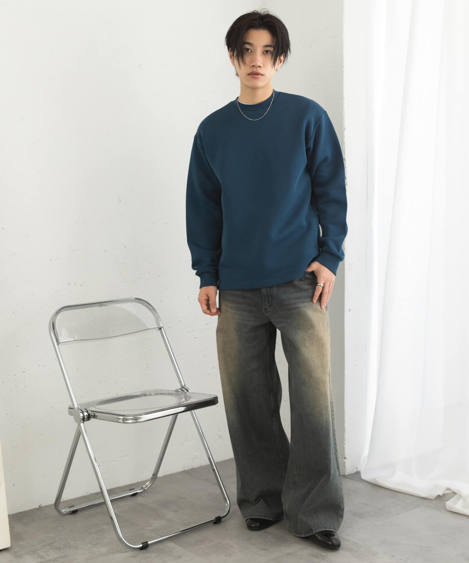 身長：176cm サイズ：L