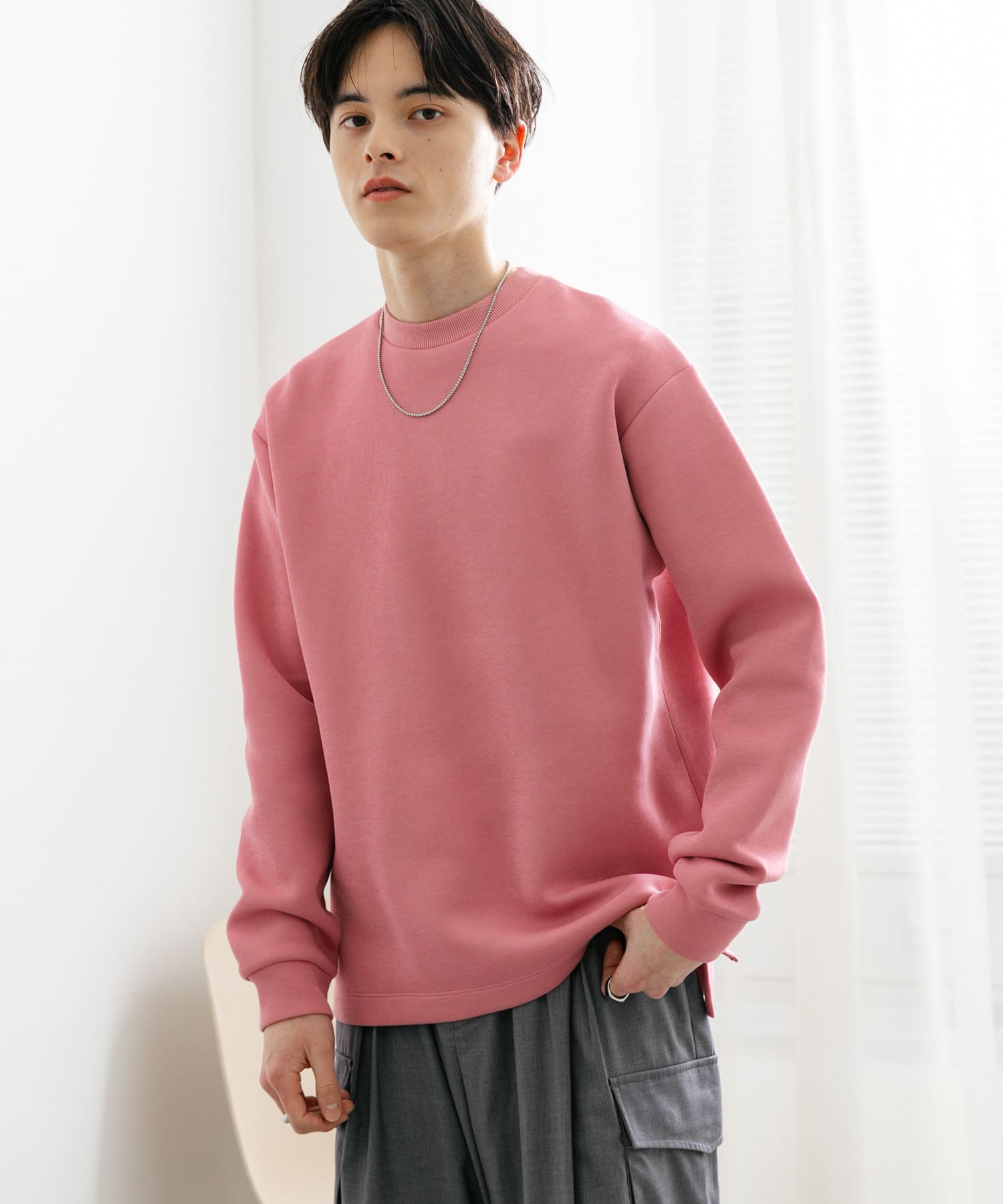 身長：173cm サイズ：L