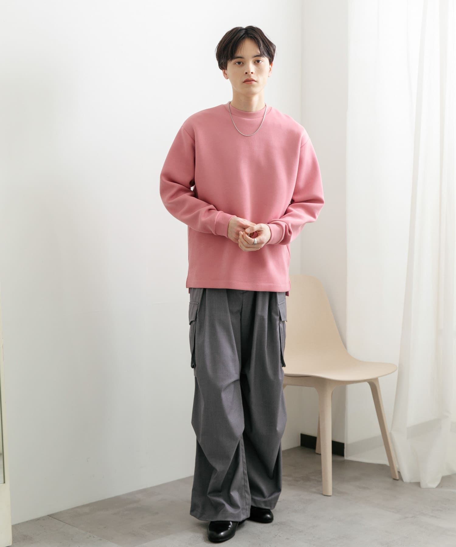 身長：173cm サイズ：L