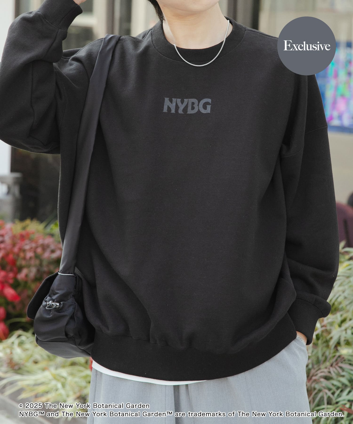 NYBG　クルーネックルーズスウェットA