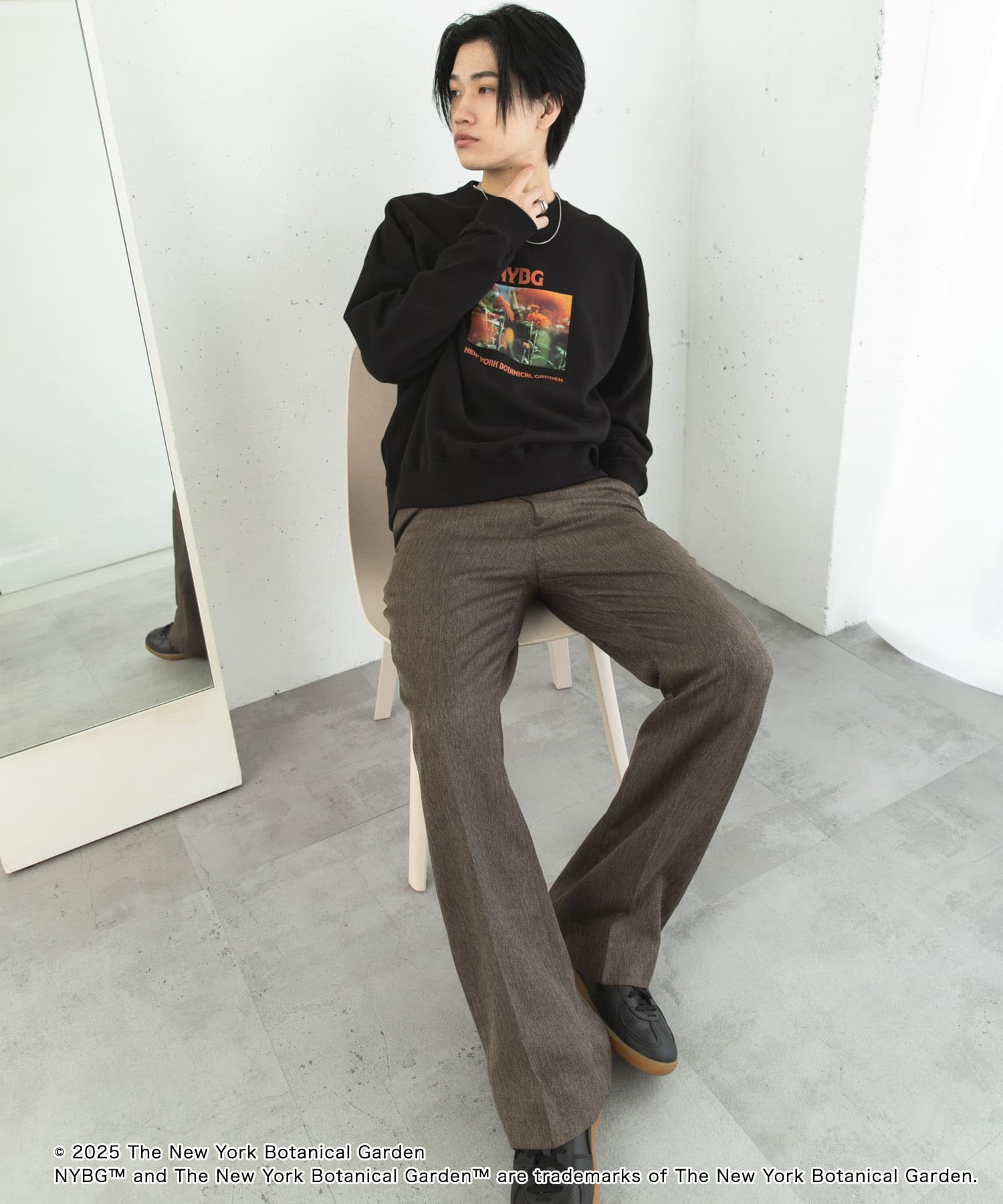 身長：176cm サイズ：L