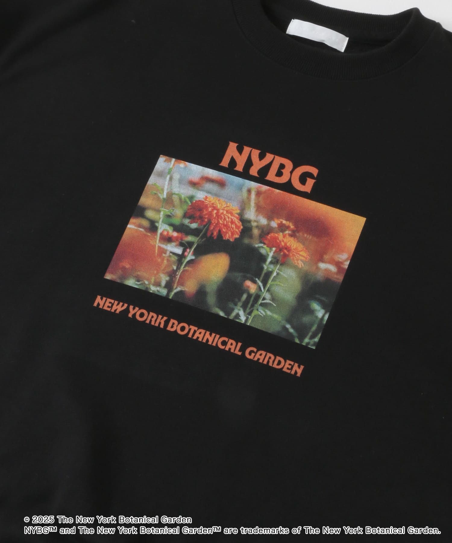 NYBG　クルーネックルーズスウェットB BLACK M