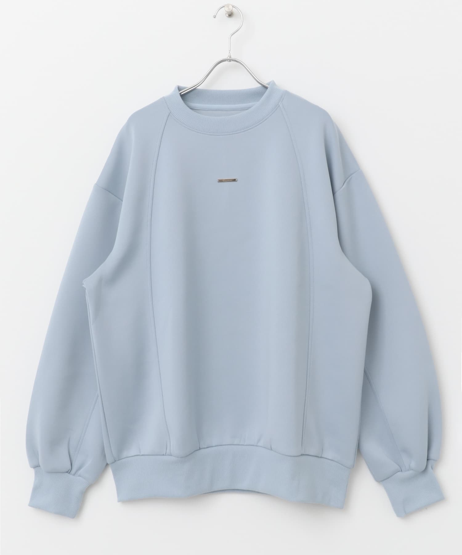 ポンチプレートキリカエスウェット BLUE M