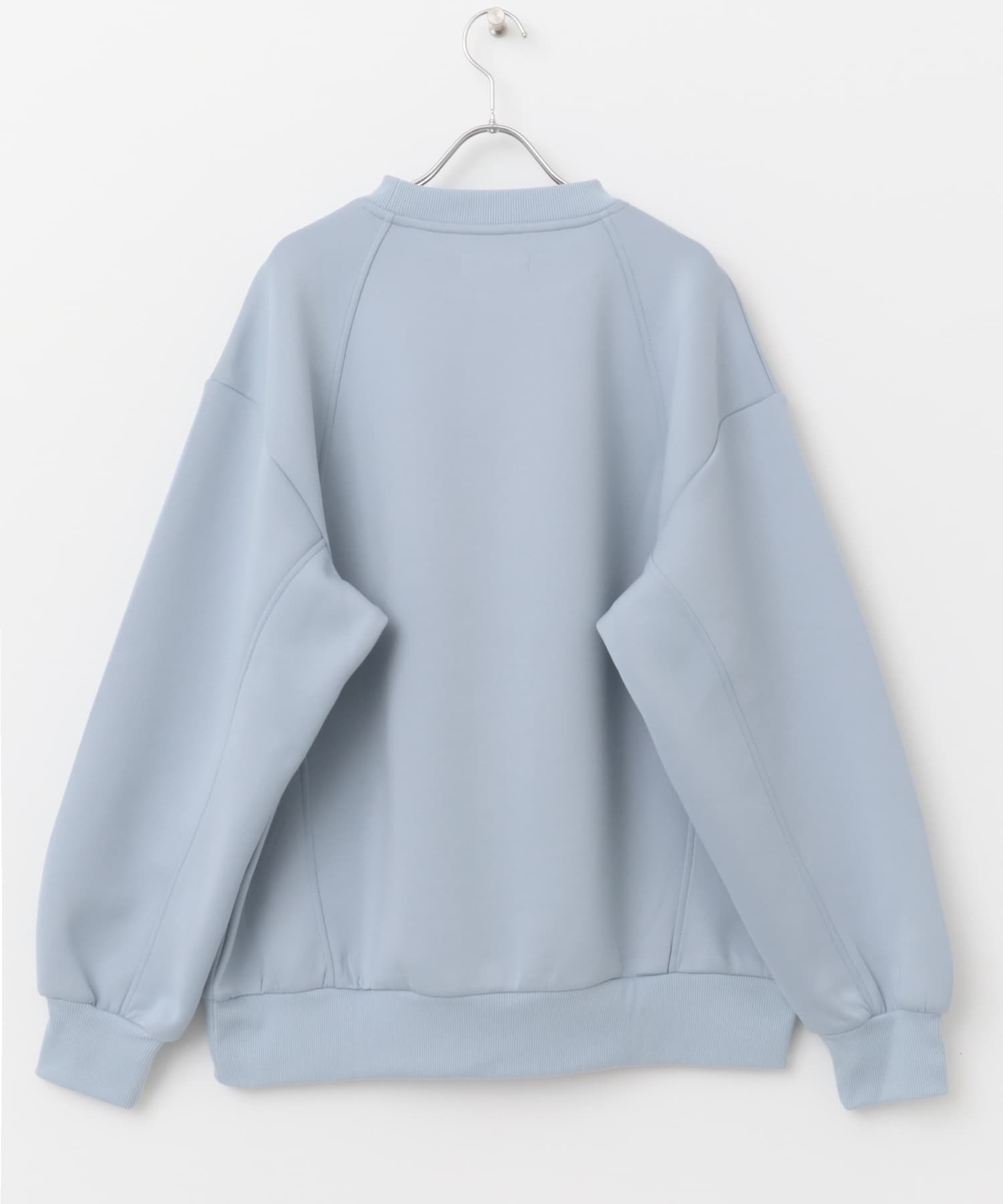 ポンチプレートキリカエスウェット BLUE M