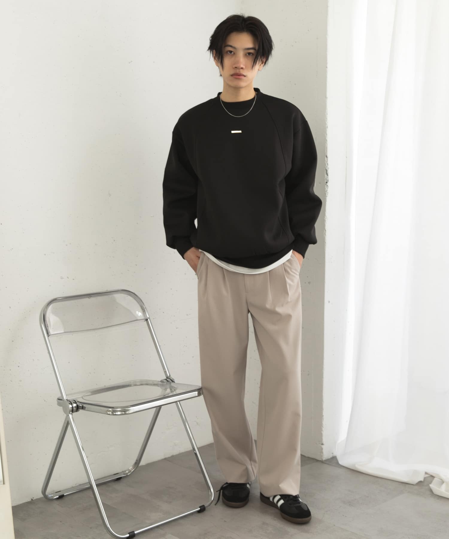 身長：176cm サイズ：L