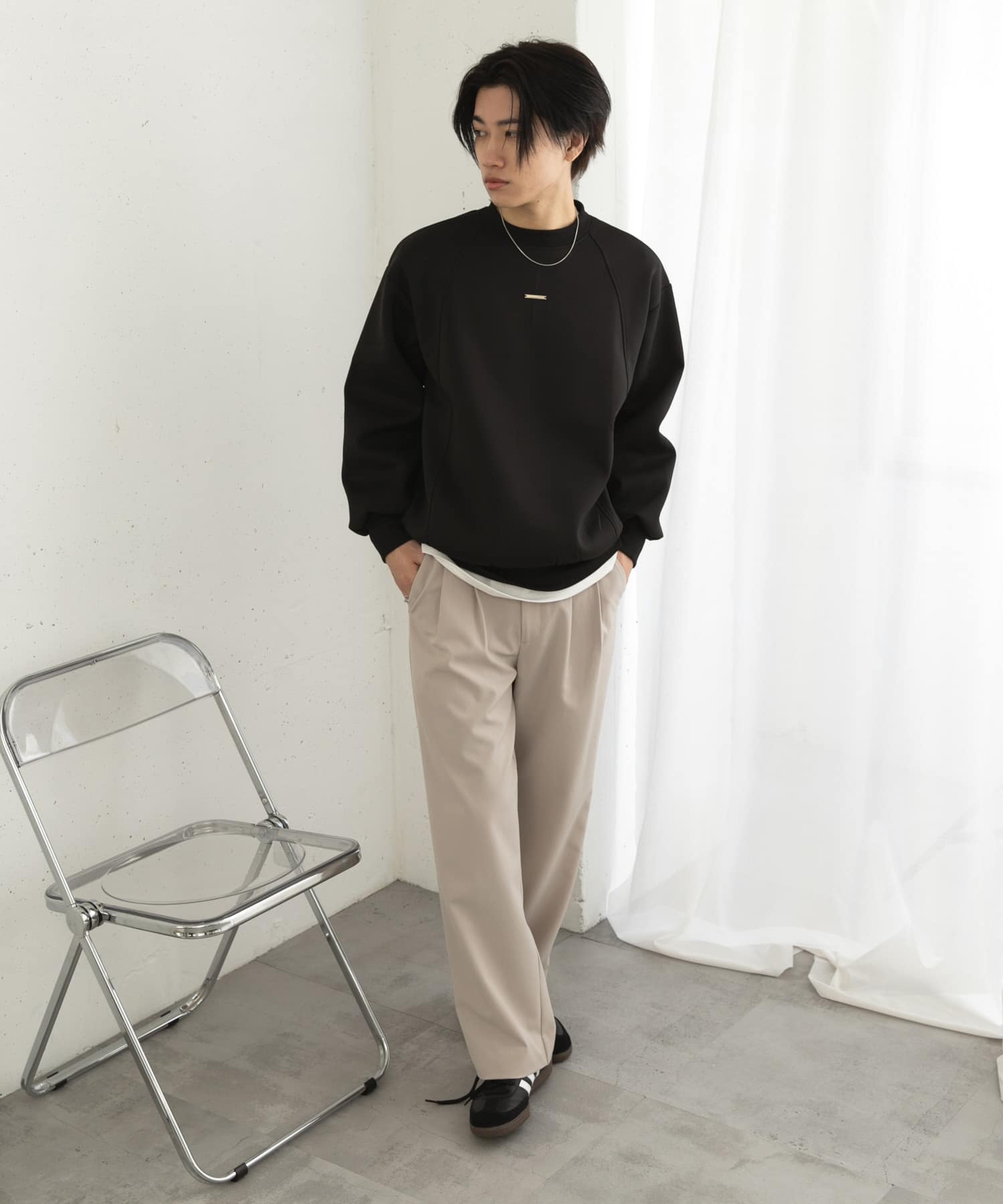 身長：176cm サイズ：L