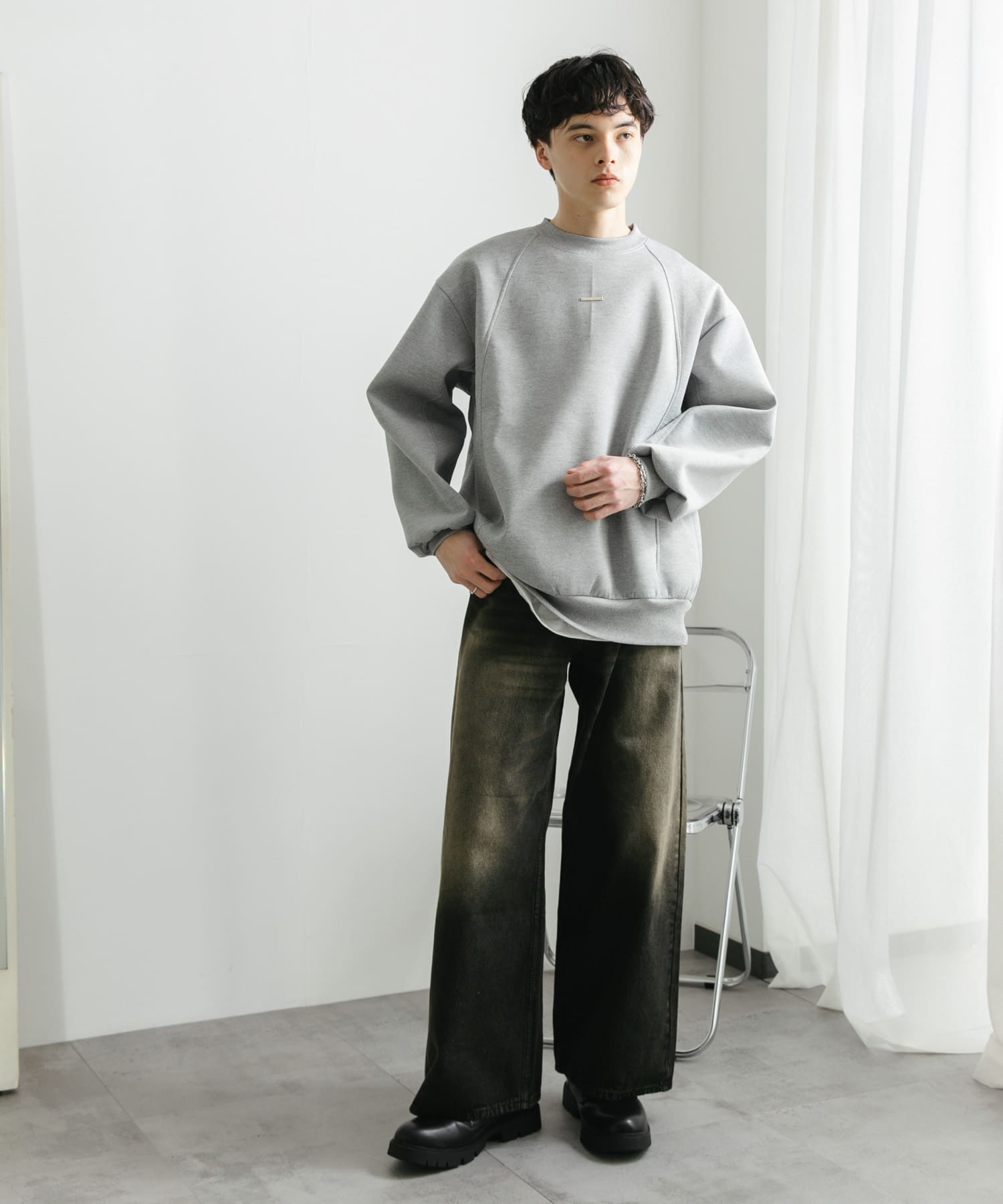 身長：172cm サイズ：L