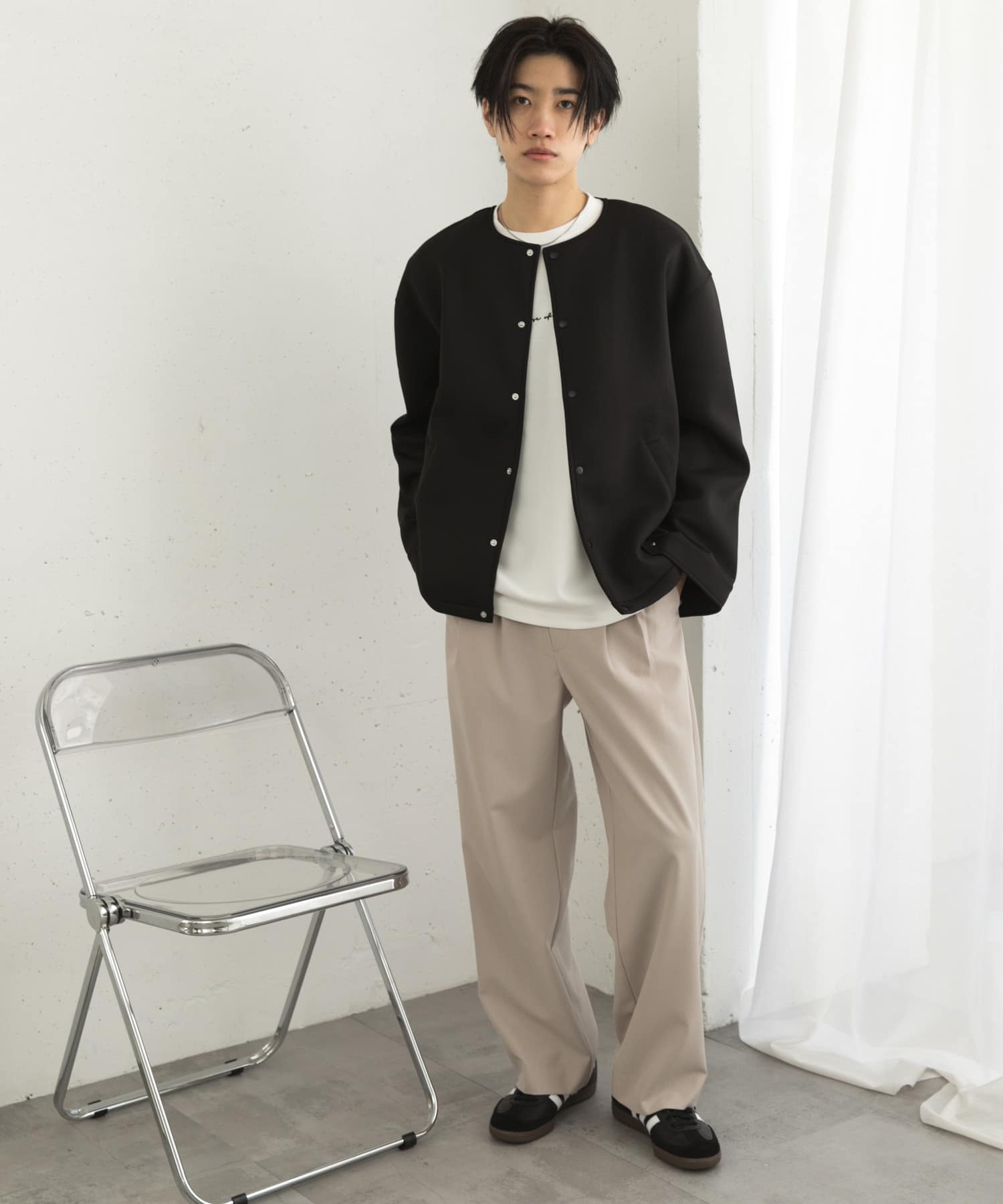 身長：176cm サイズ：L