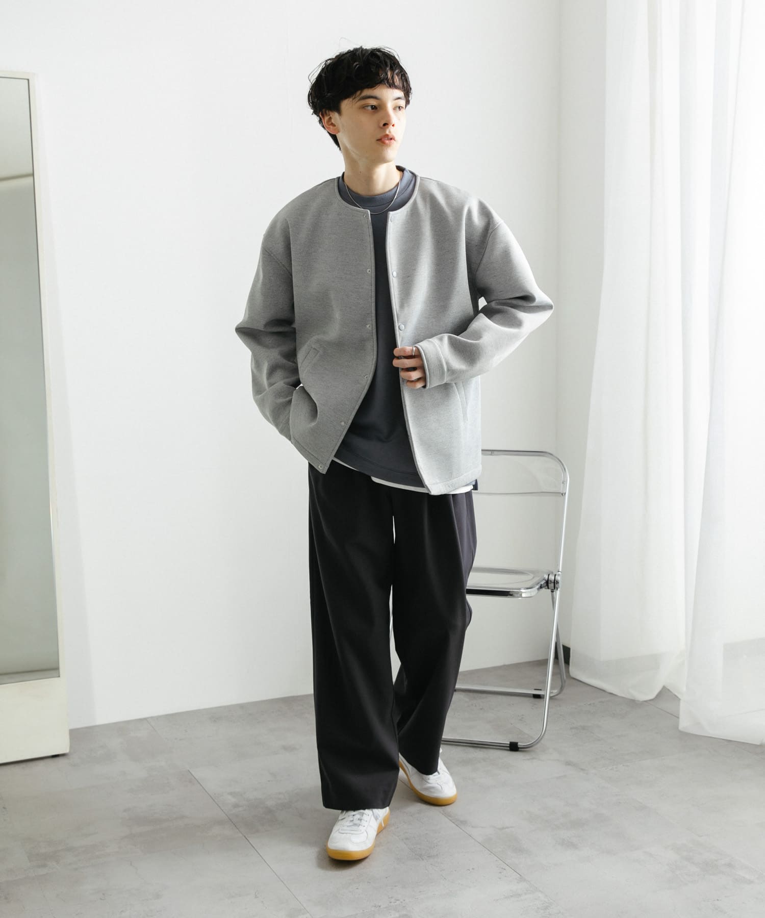 身長：172cm サイズ：L