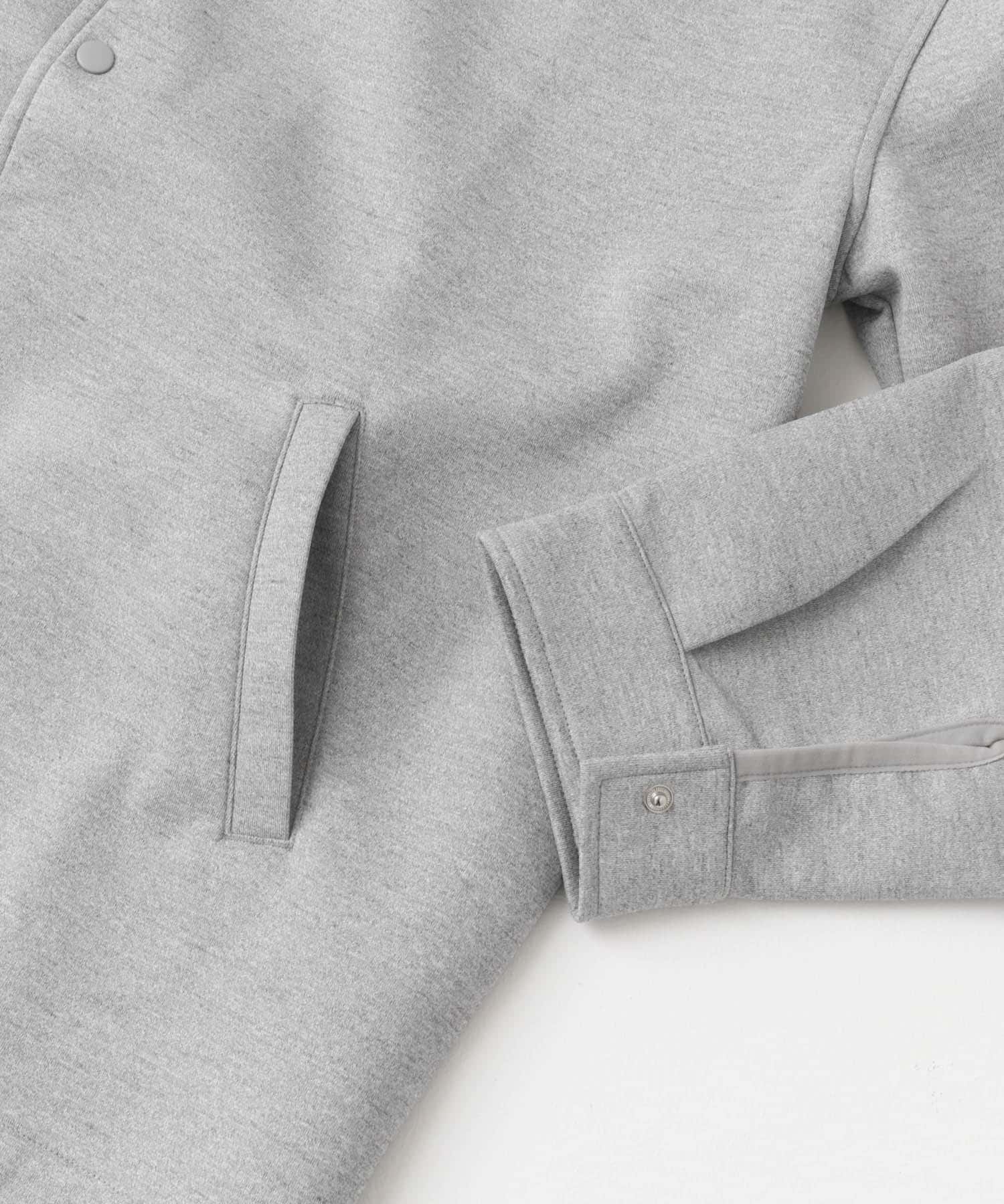 ポンチクルーネックカーディガン GRAY M