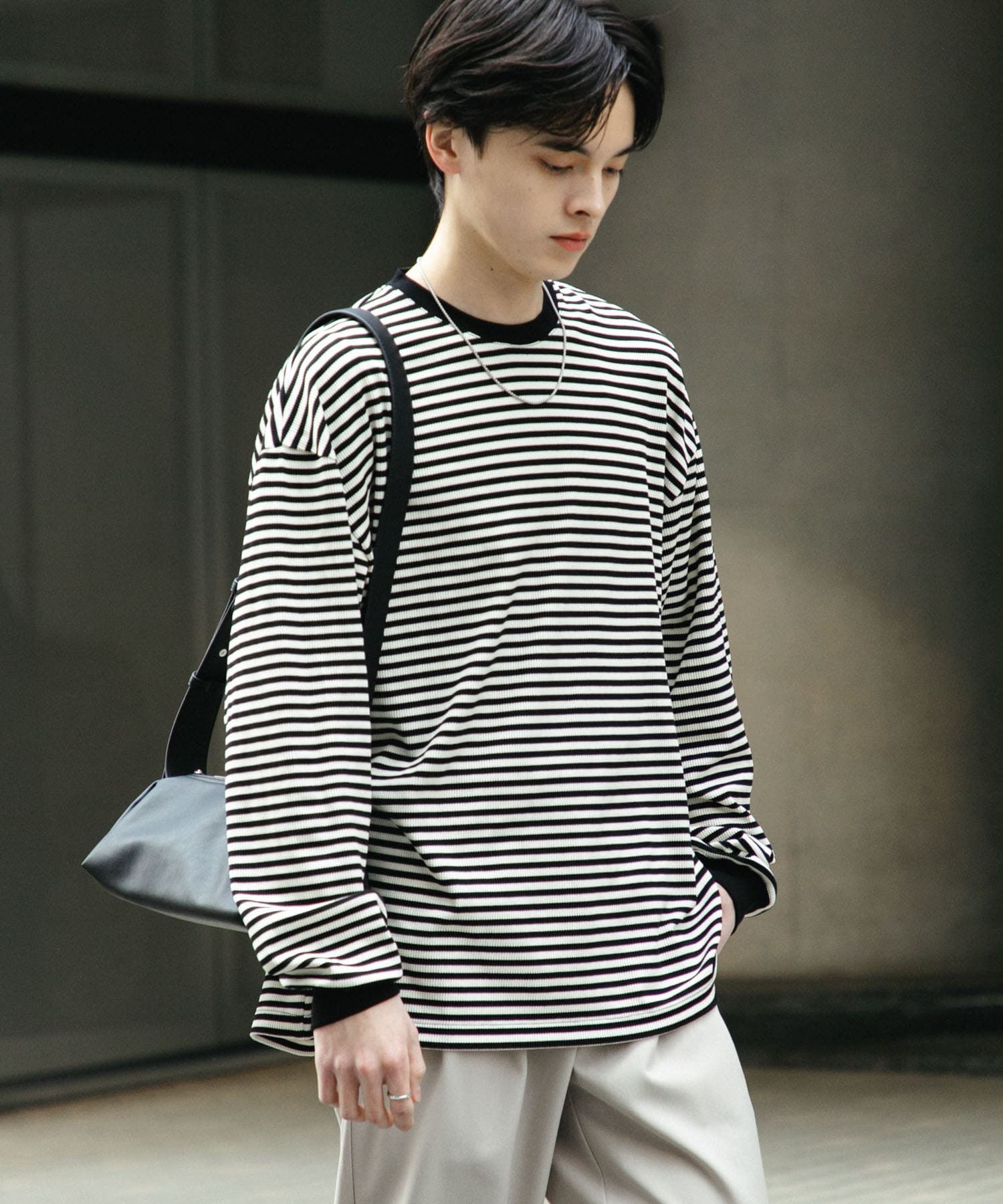 身長：173cm サイズ：L