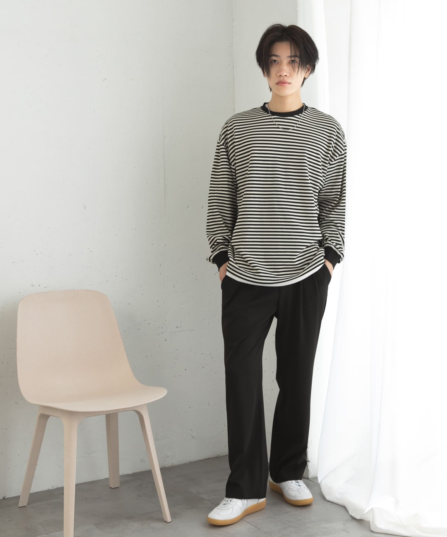 身長：176cm サイズ：L