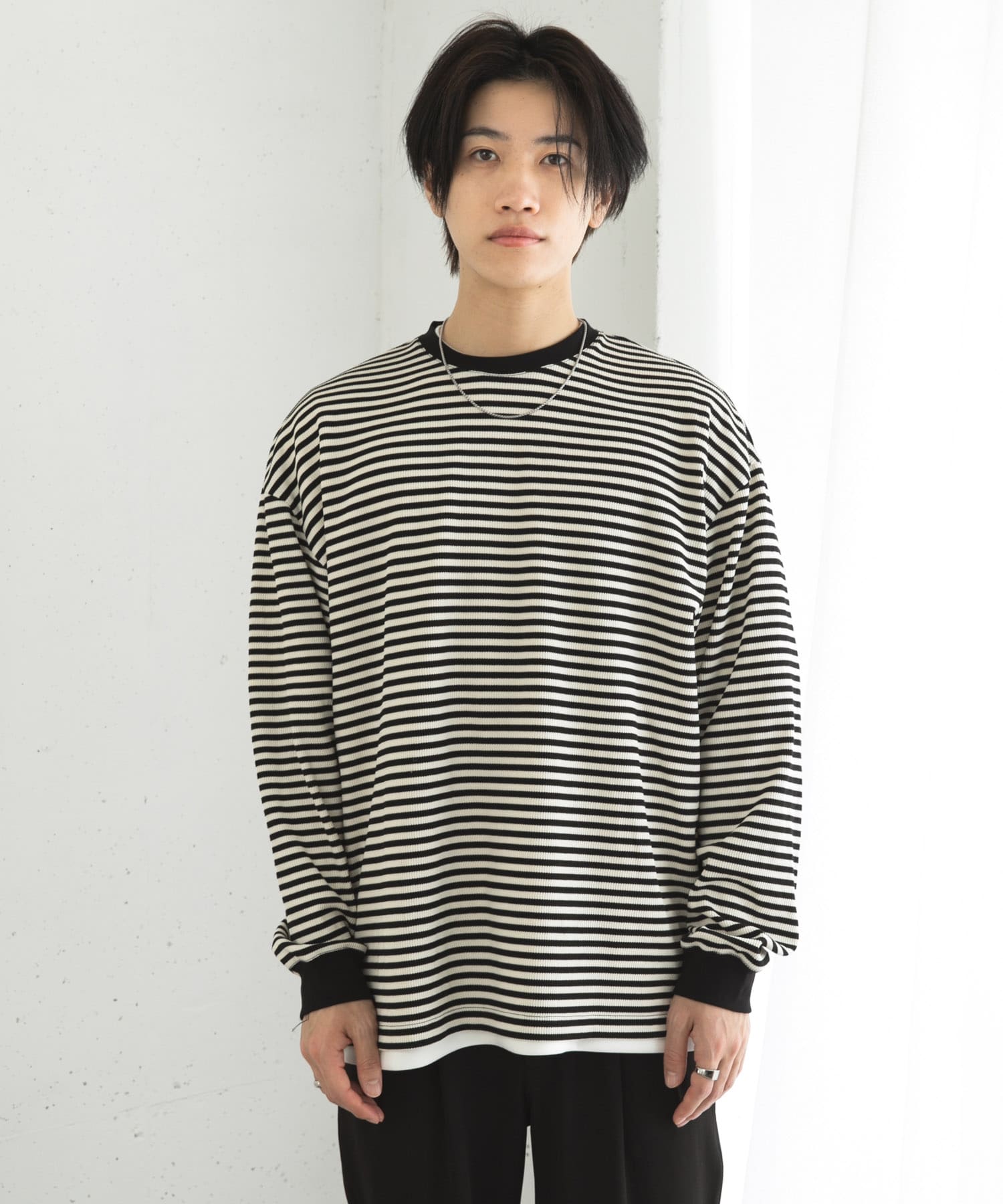 身長：176cm サイズ：L