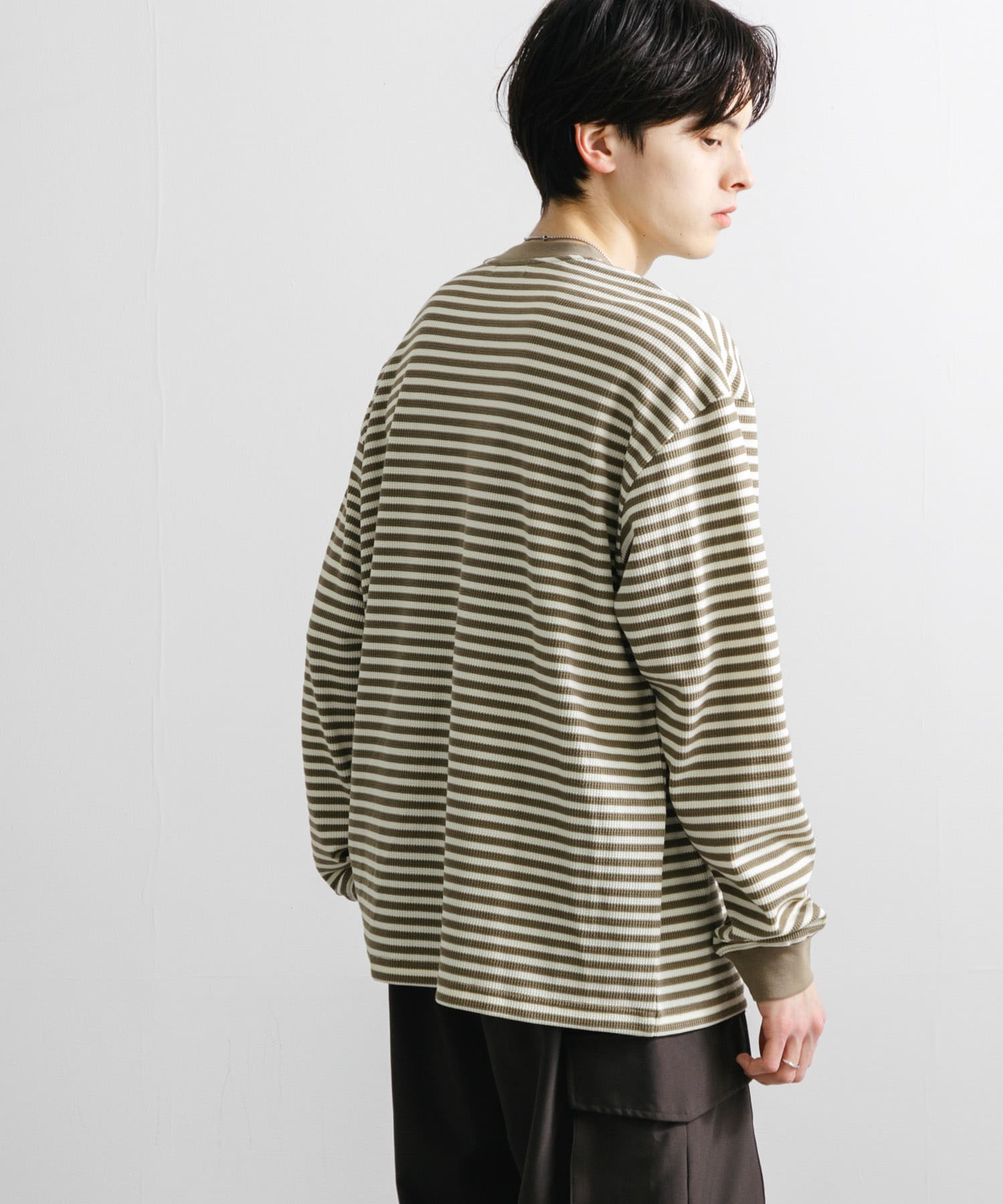 身長：173cm サイズ：L