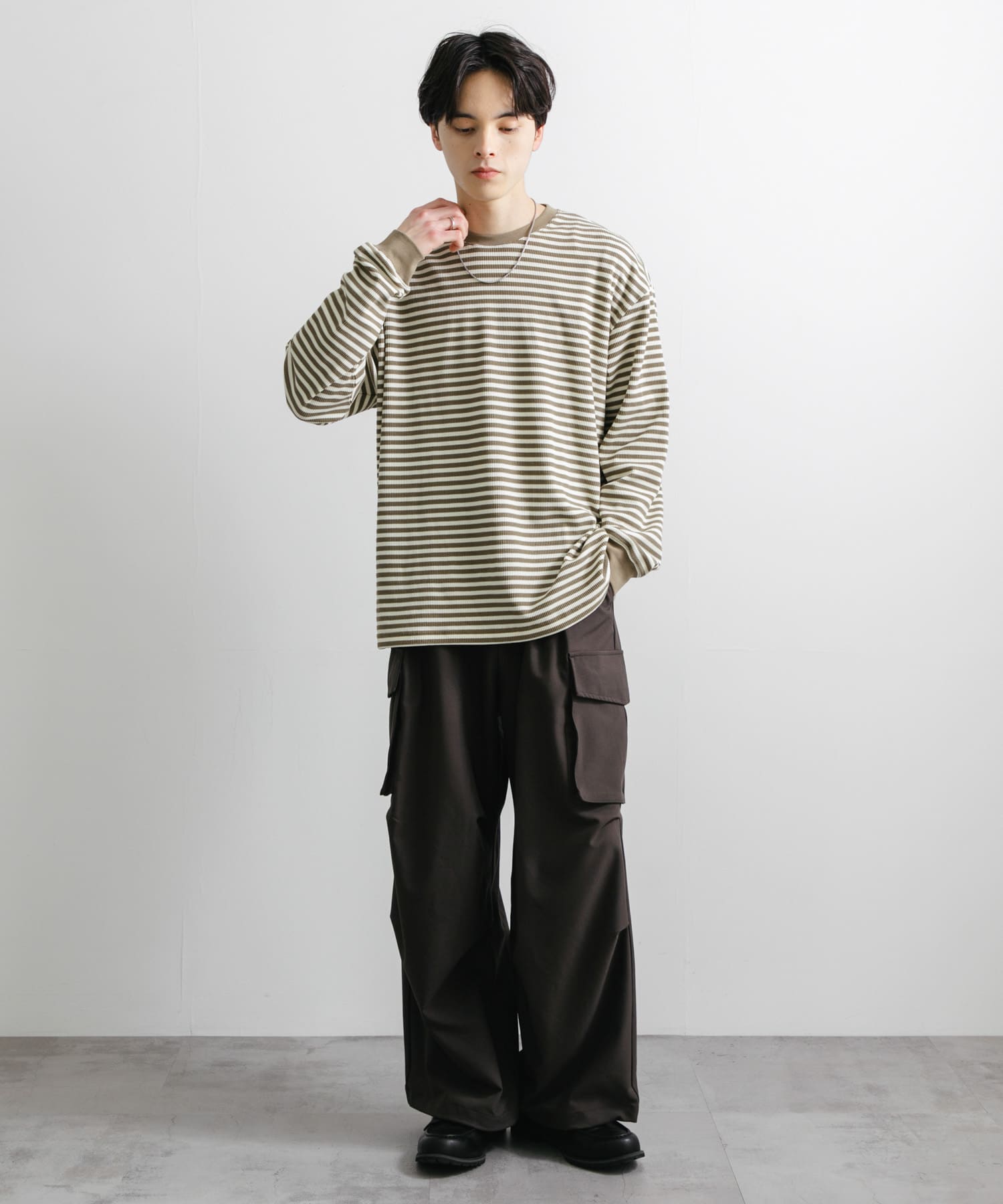 身長：173cm サイズ：L