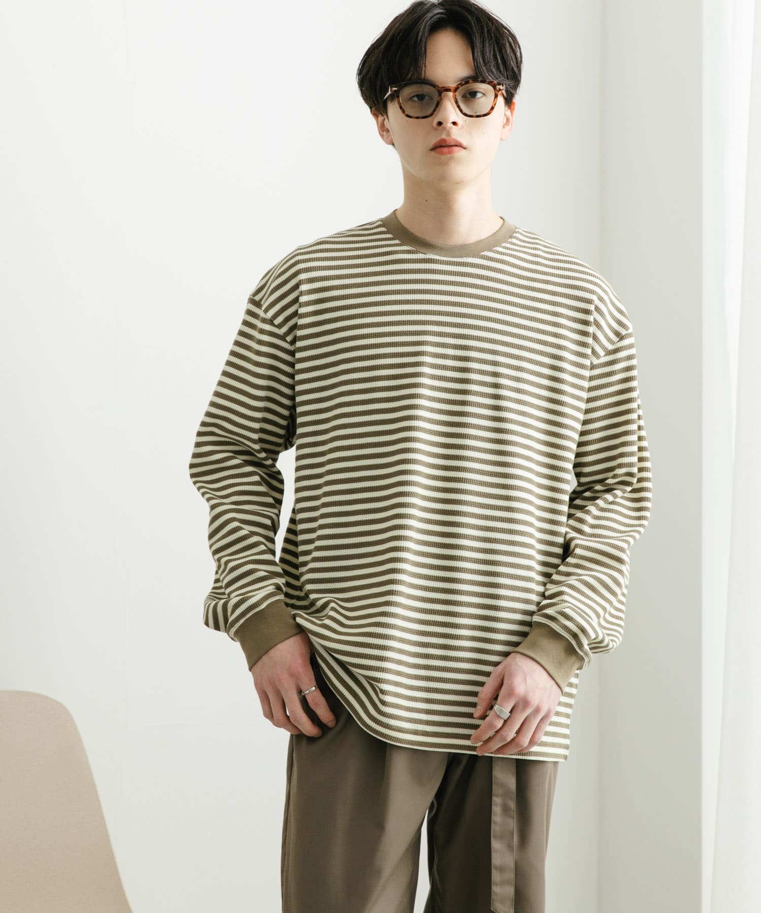 身長：173cm サイズ：L