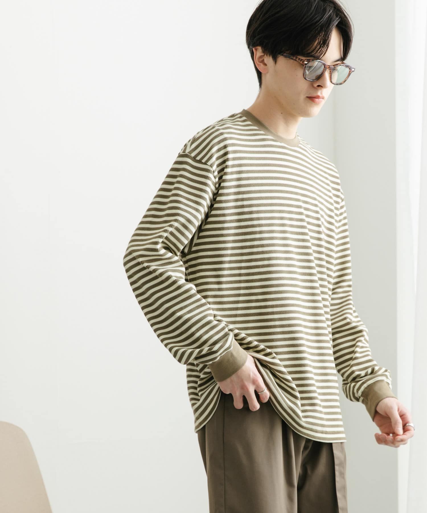 身長：173cm サイズ：L