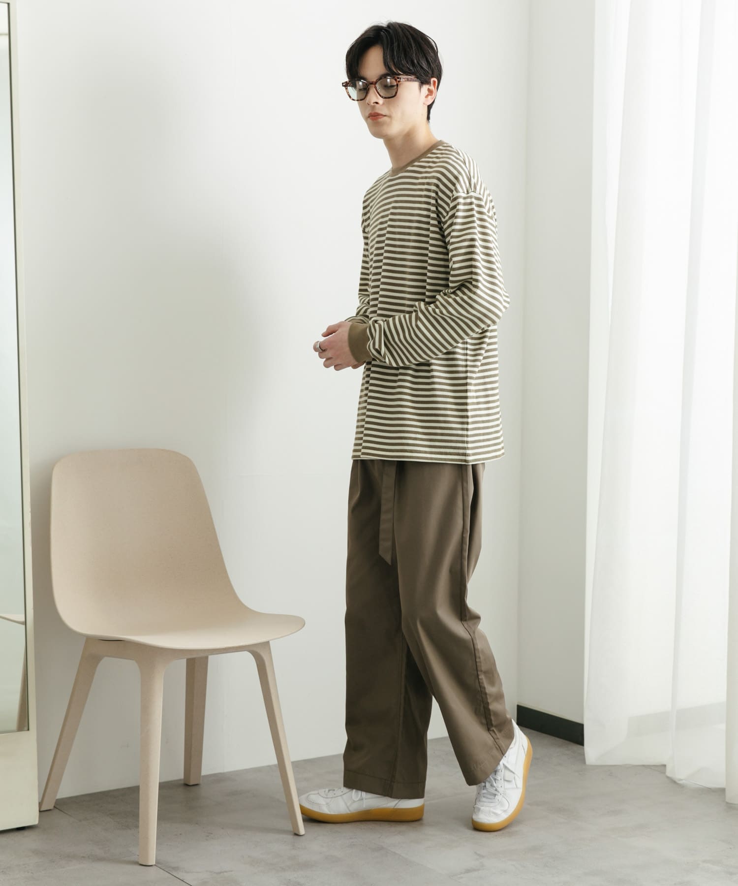身長：173cm サイズ：L