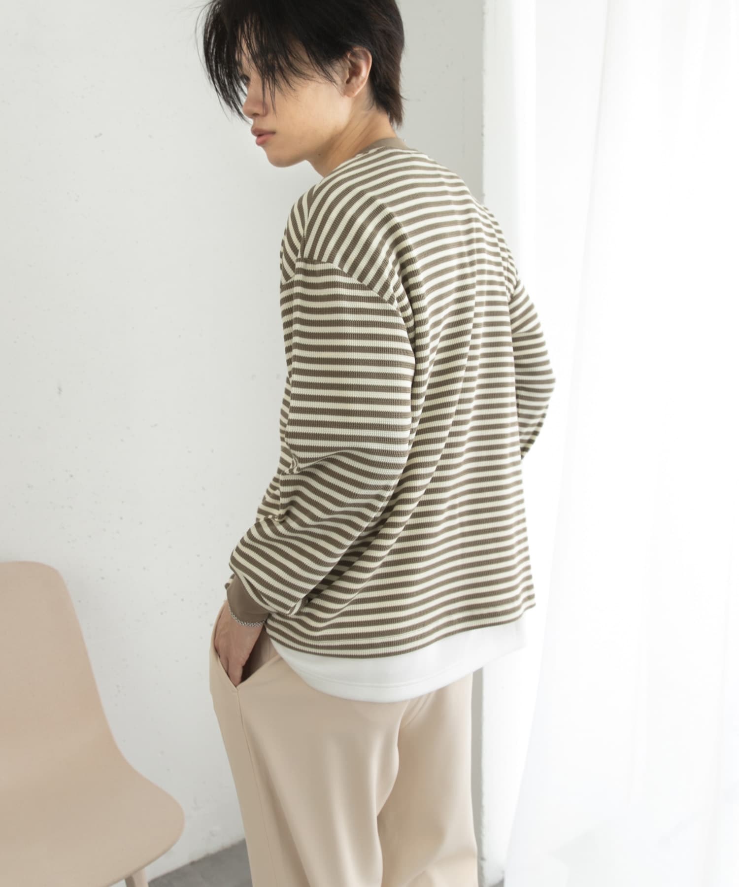 身長：176cm サイズ：L