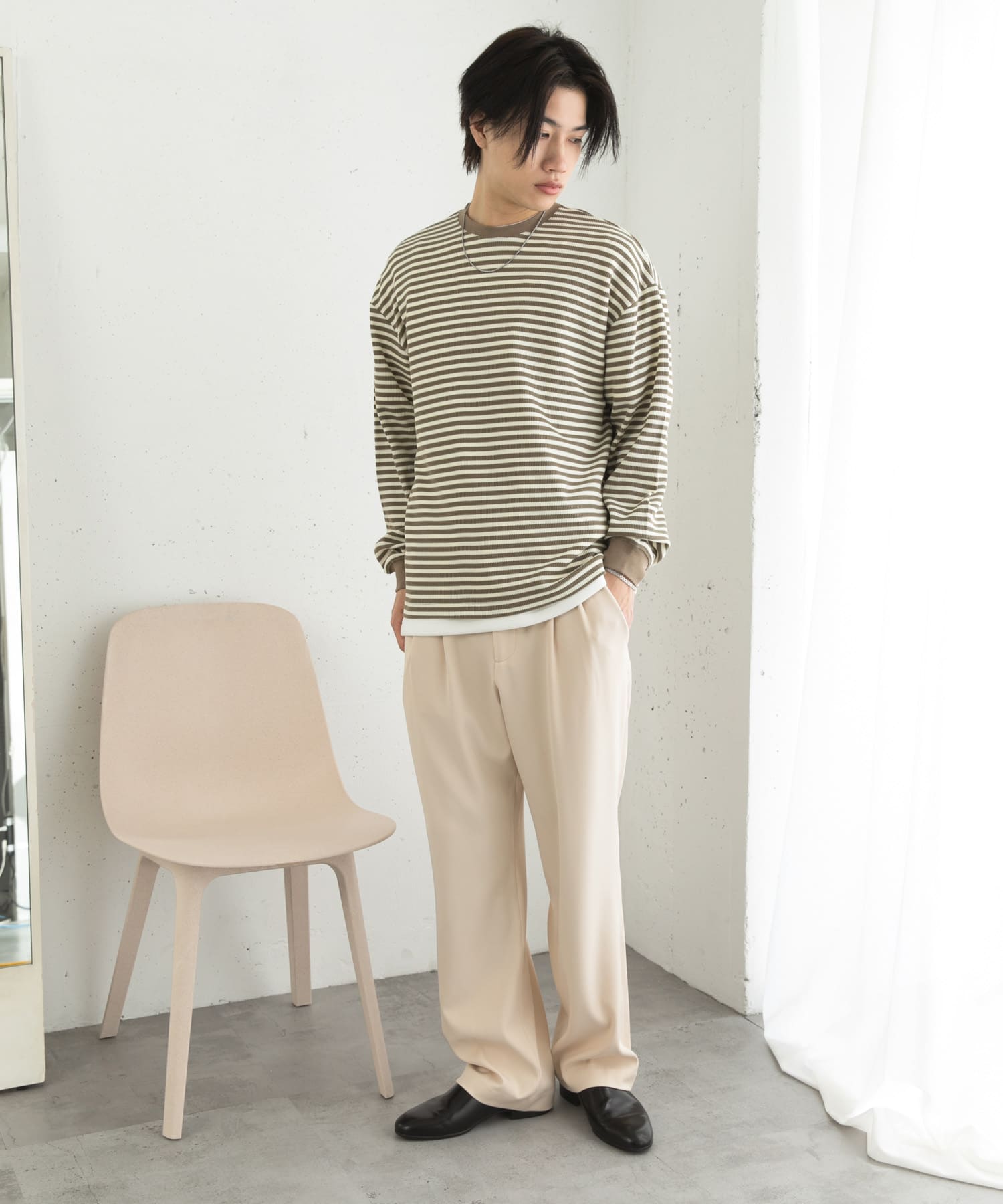 身長：176cm サイズ：L