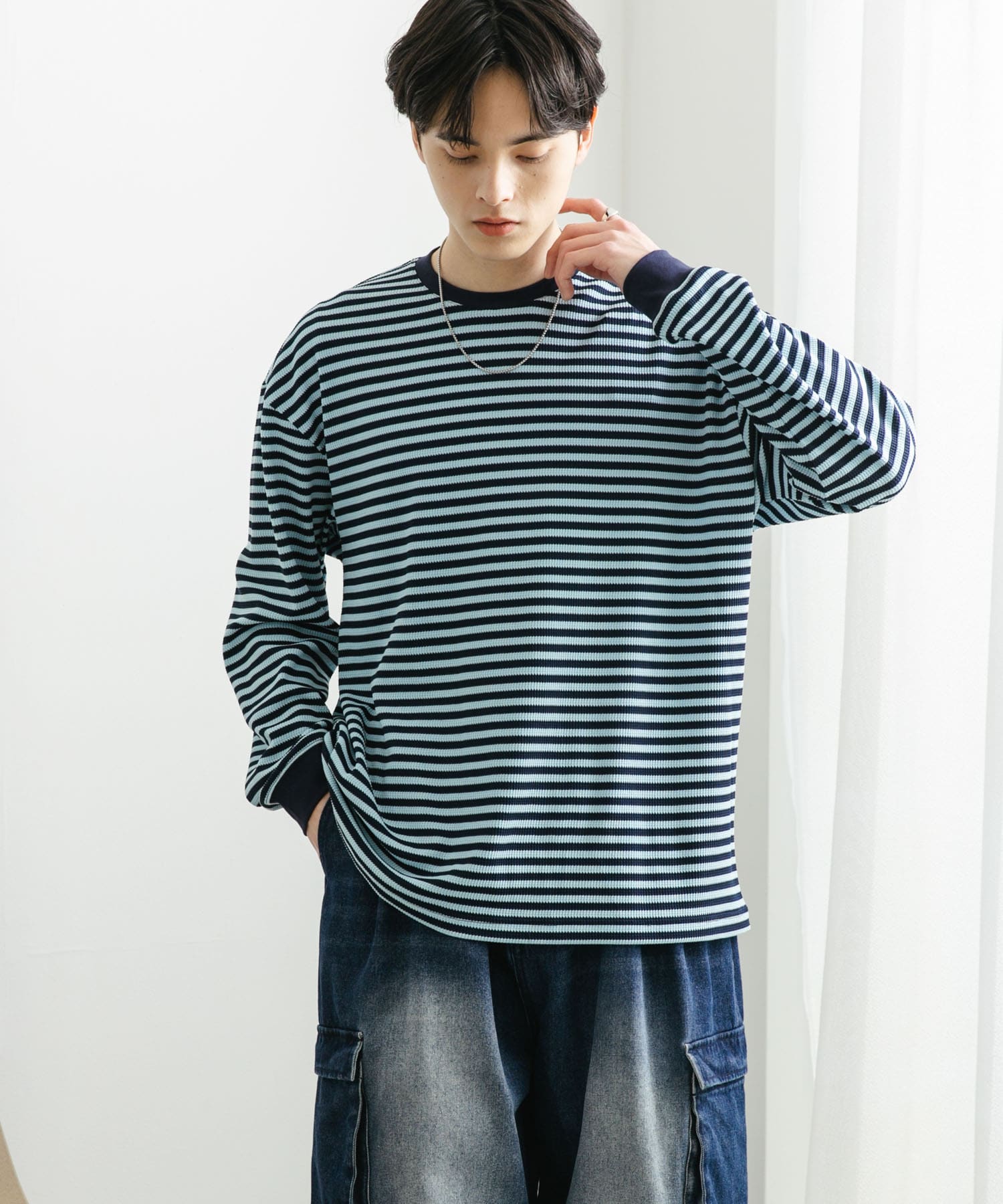 身長：173cm サイズ：L