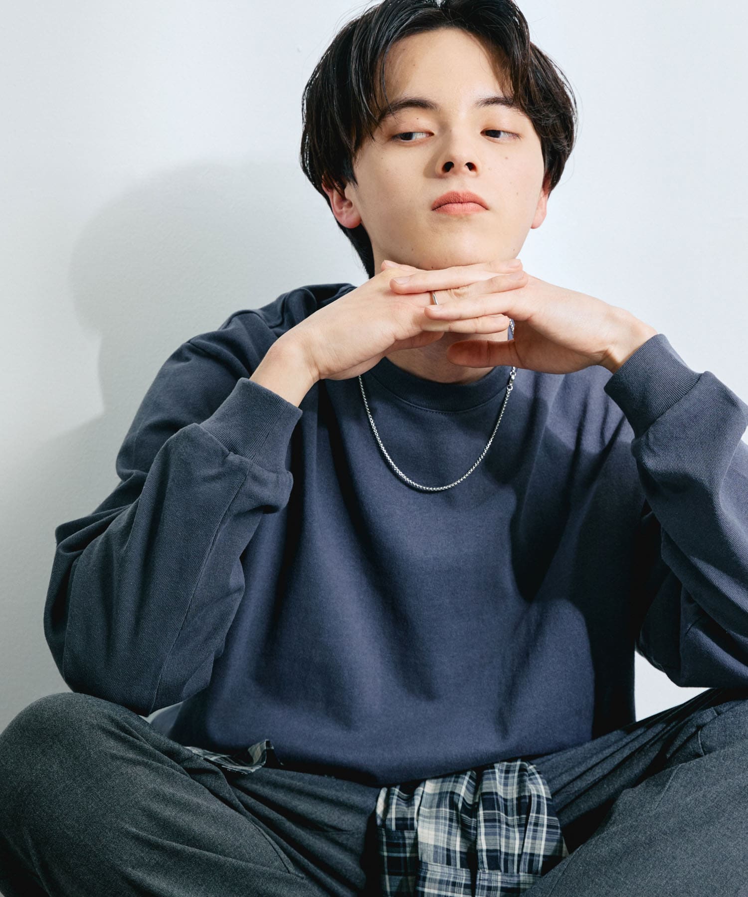 身長：173cm サイズ：L
