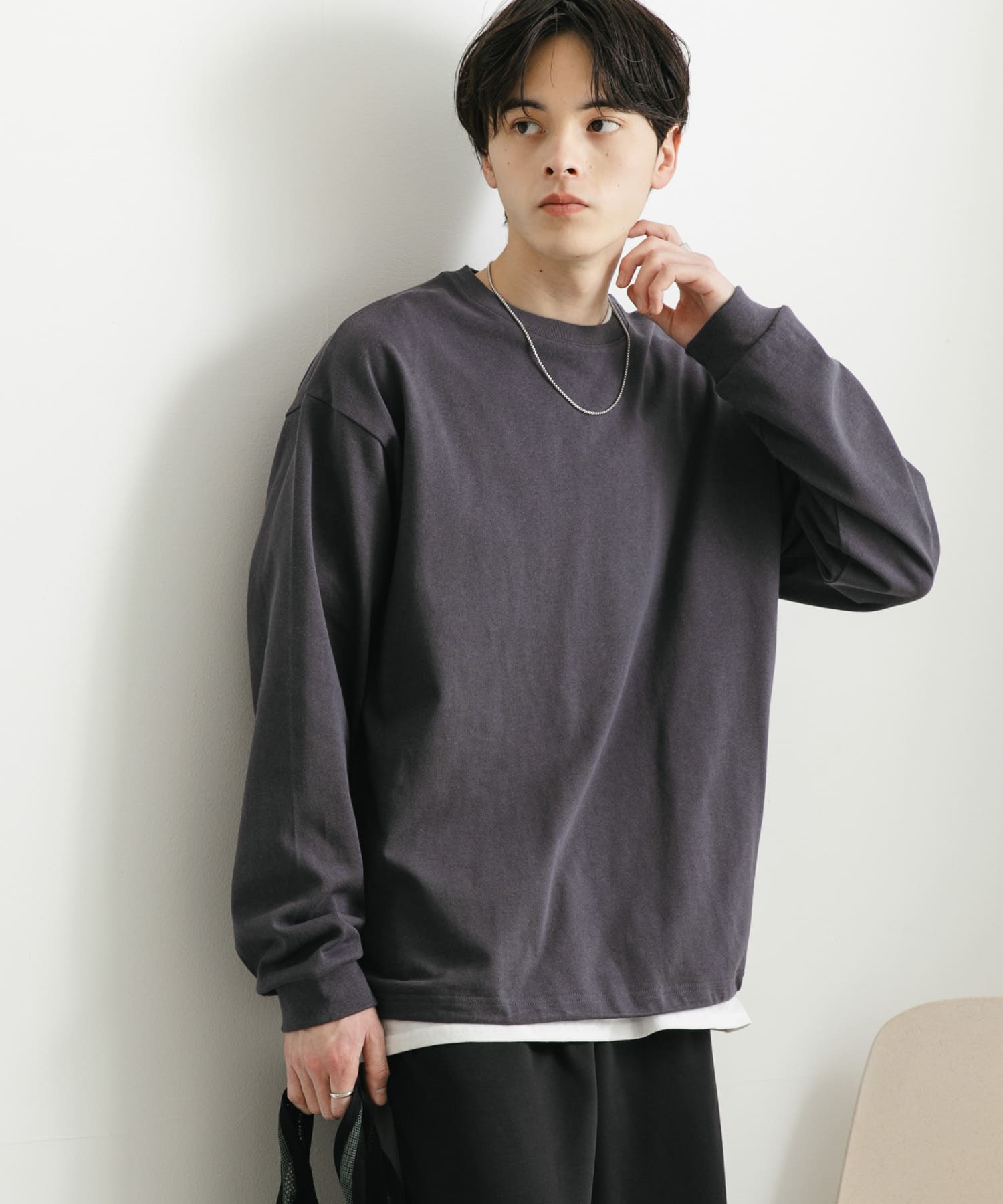 身長：173cm サイズ：L