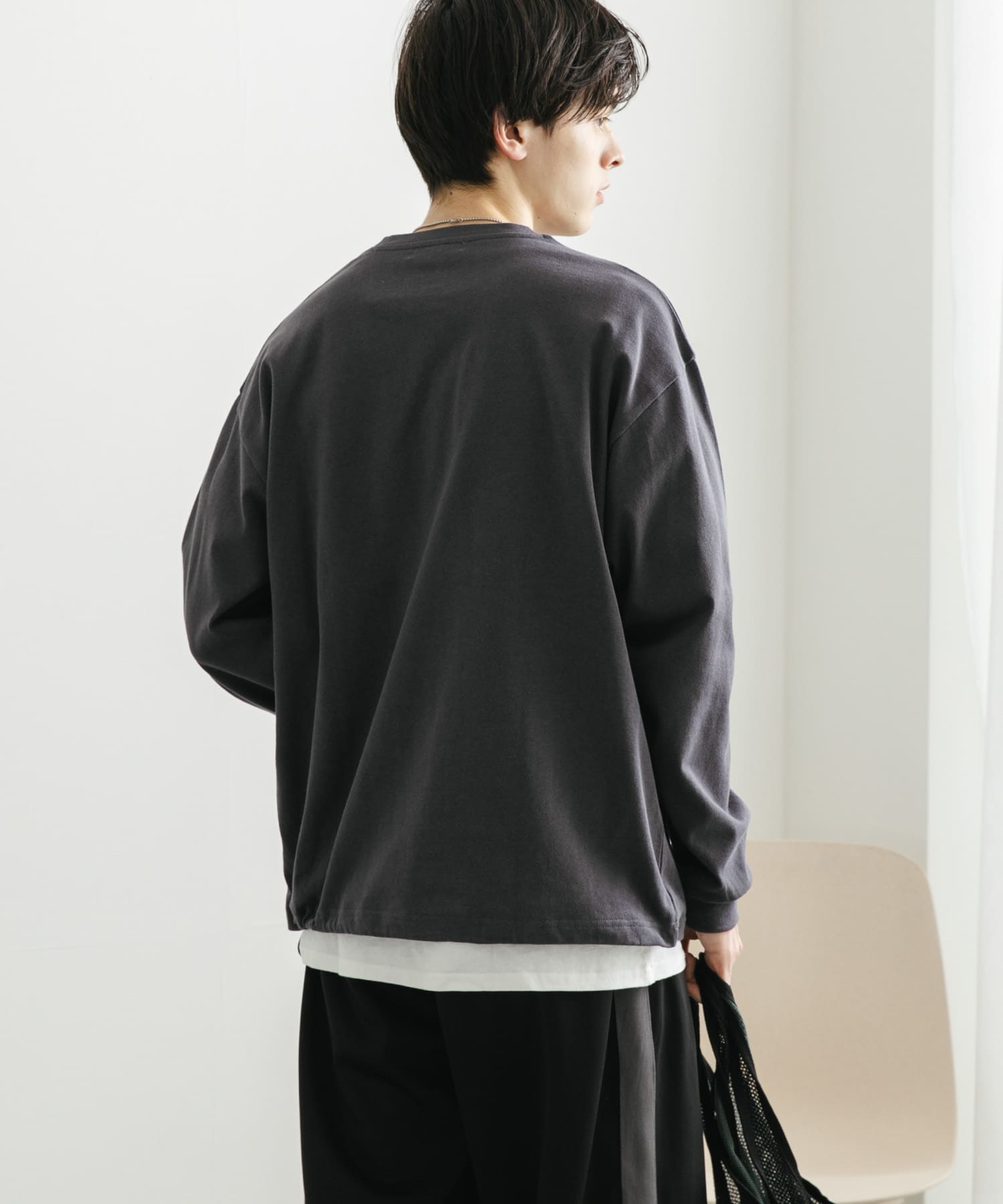 身長：173cm サイズ：L