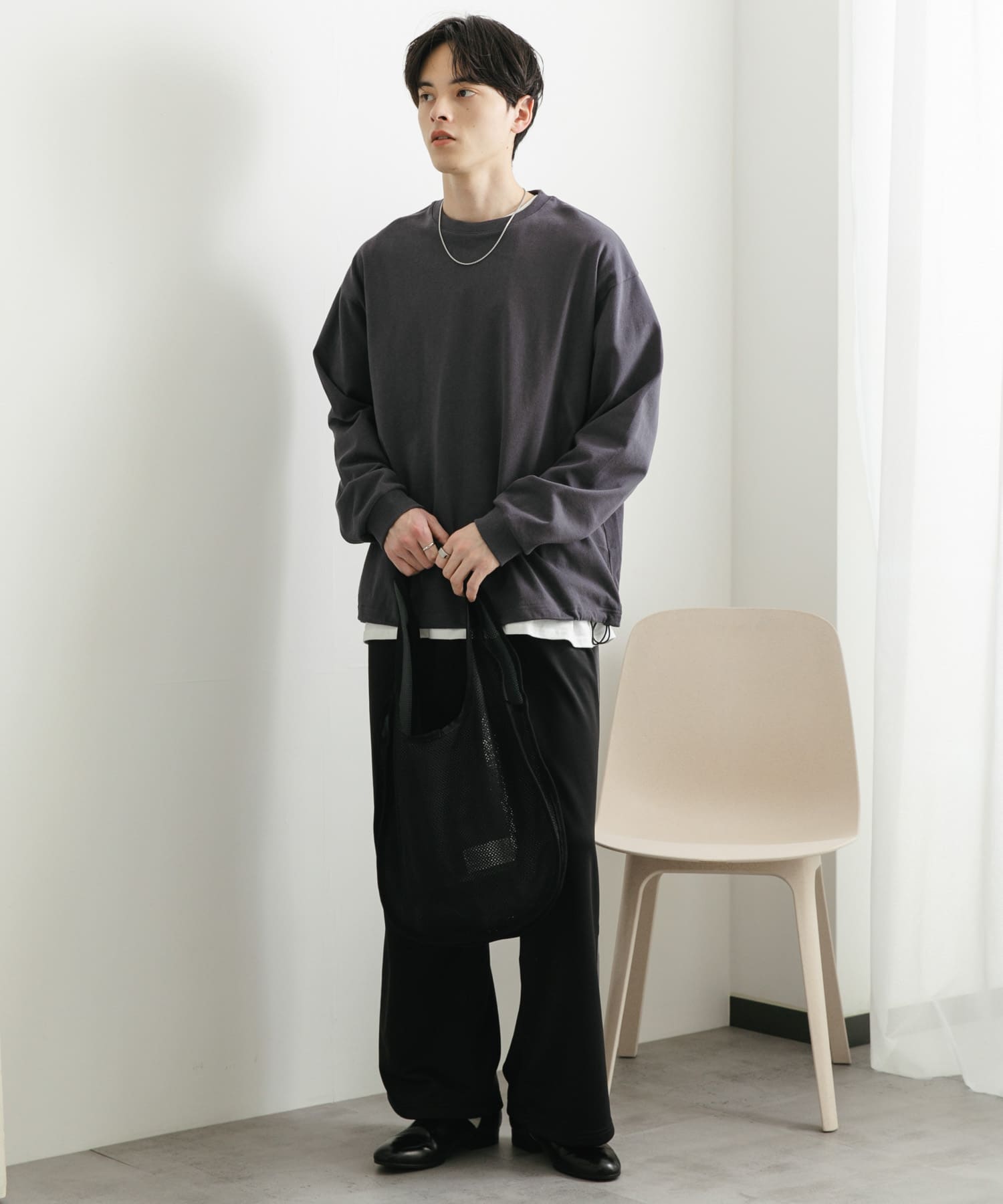 身長：173cm サイズ：L