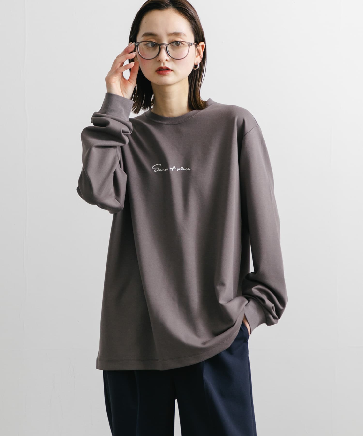 身長：169cm サイズ：L