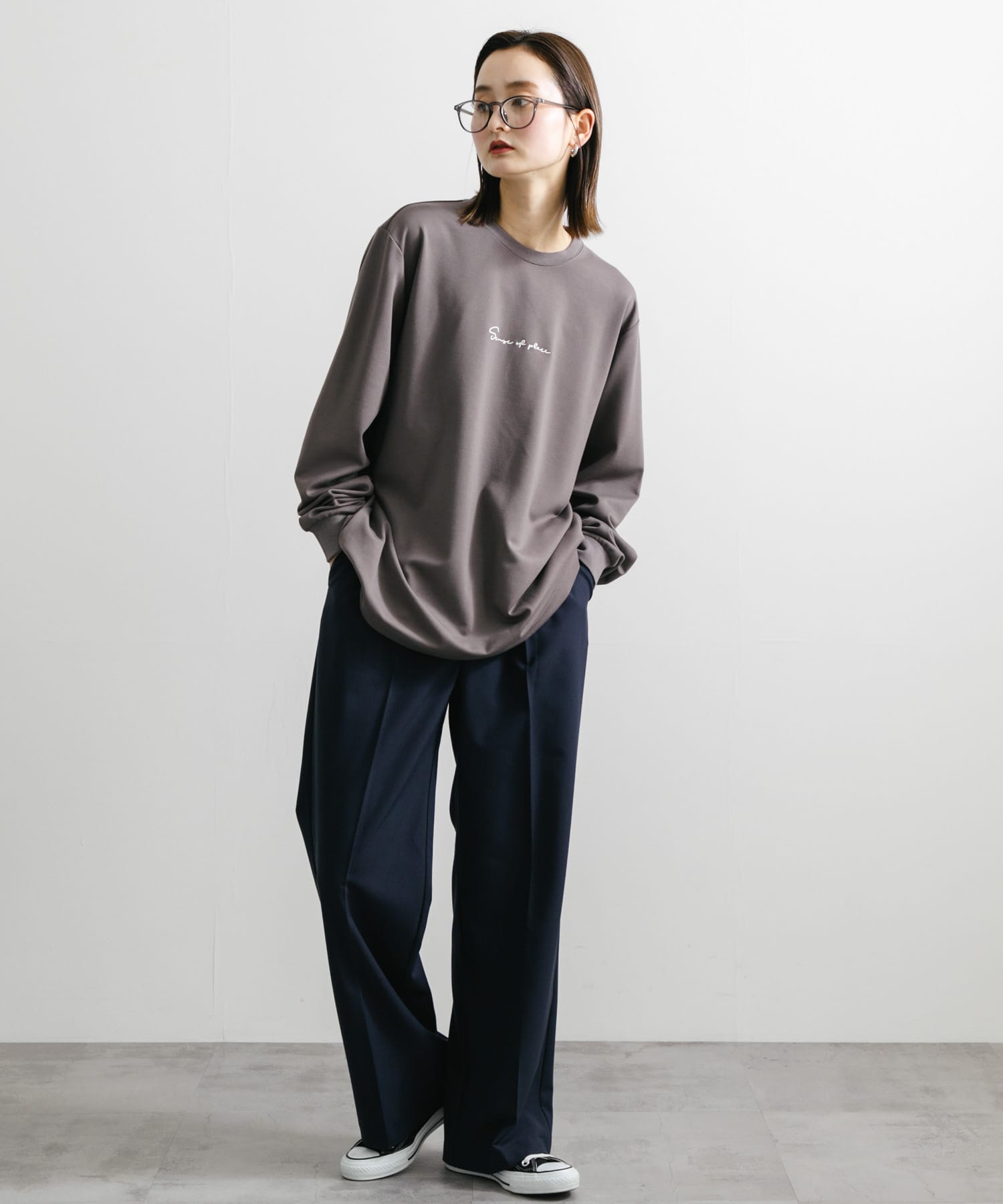 身長：169cm サイズ：L