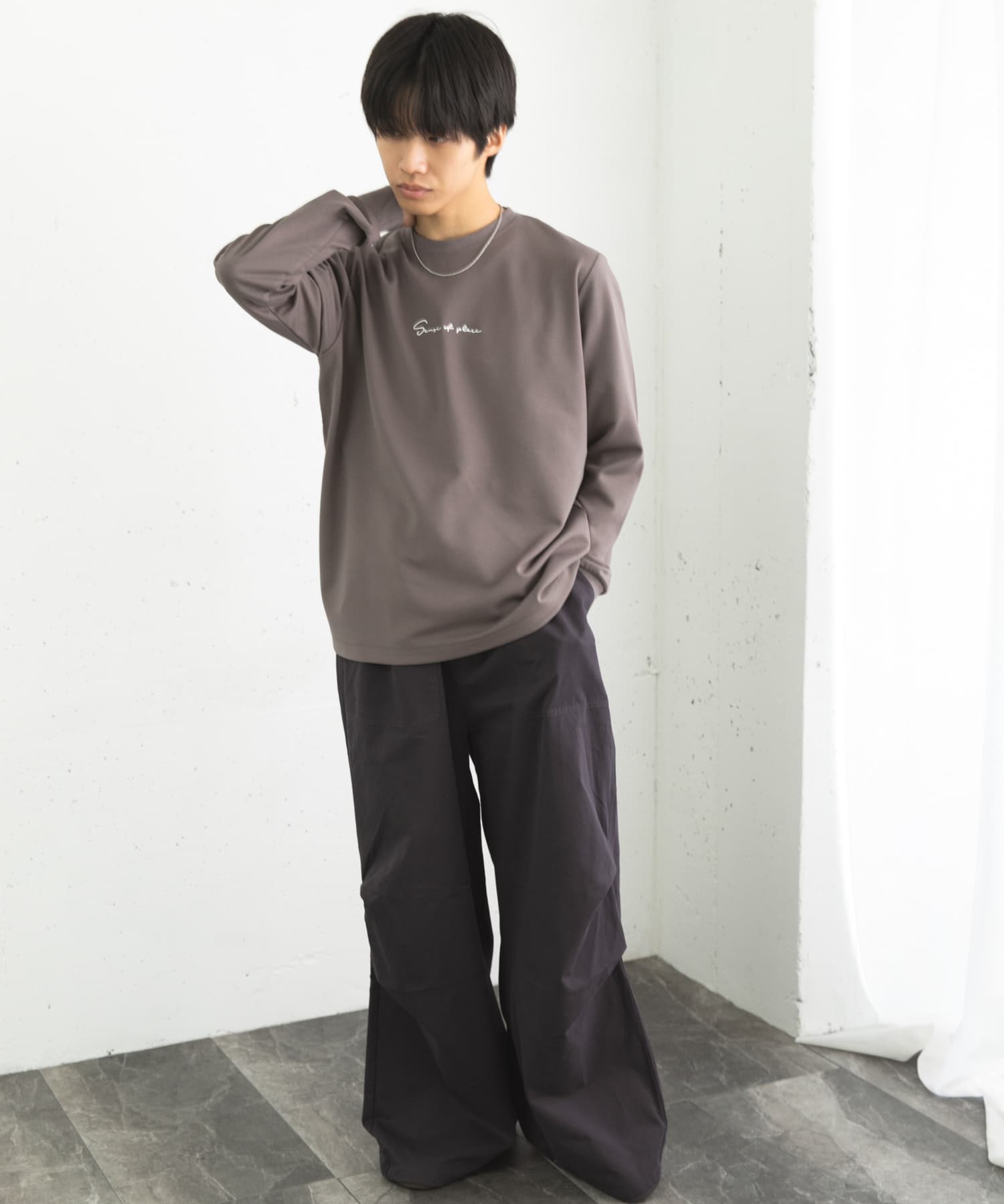 身長：172cm サイズ：L