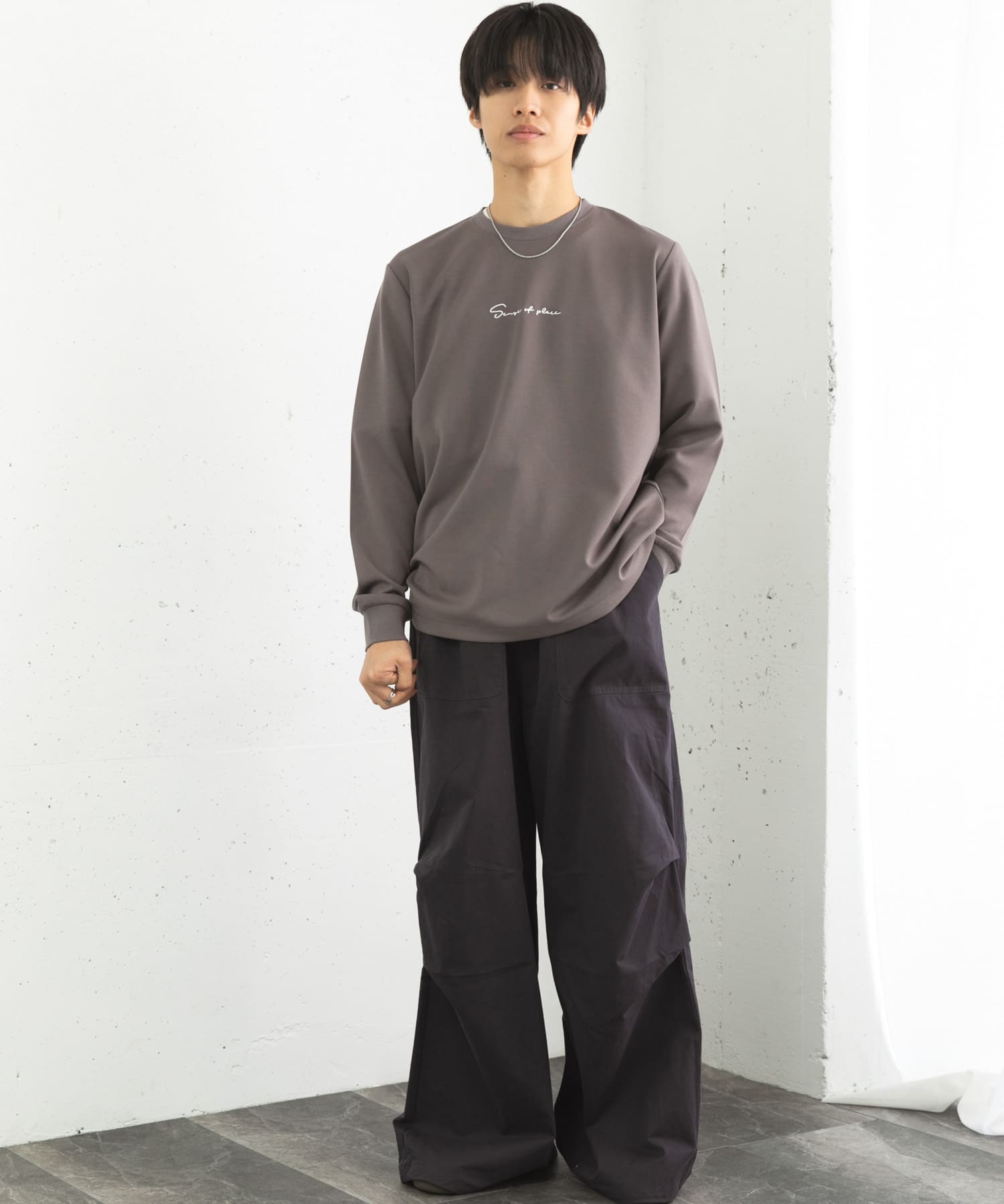 身長：172cm サイズ：L