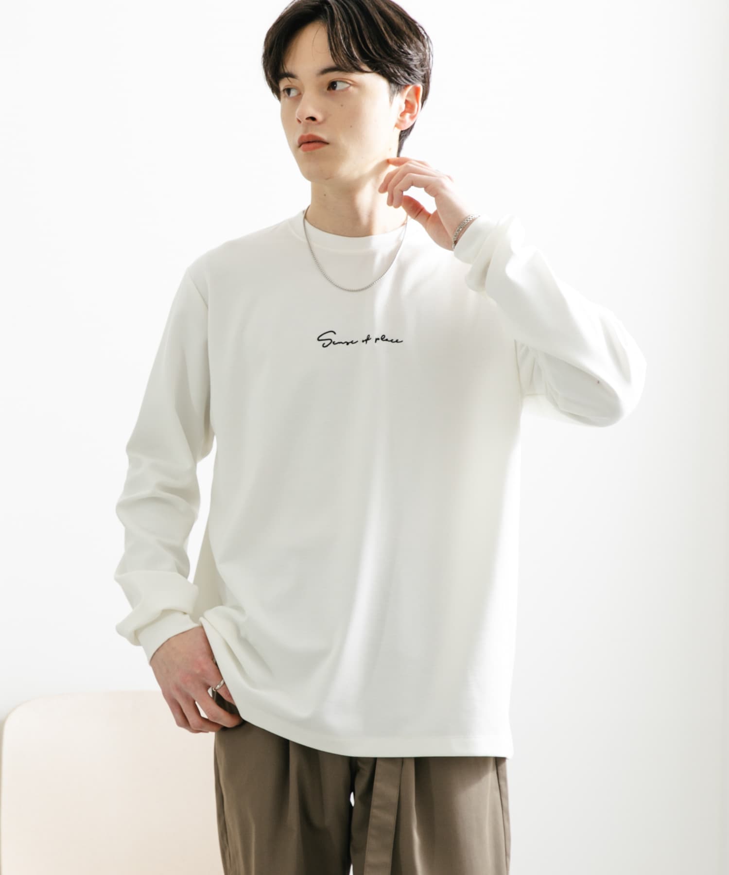 身長：173cm サイズ：L