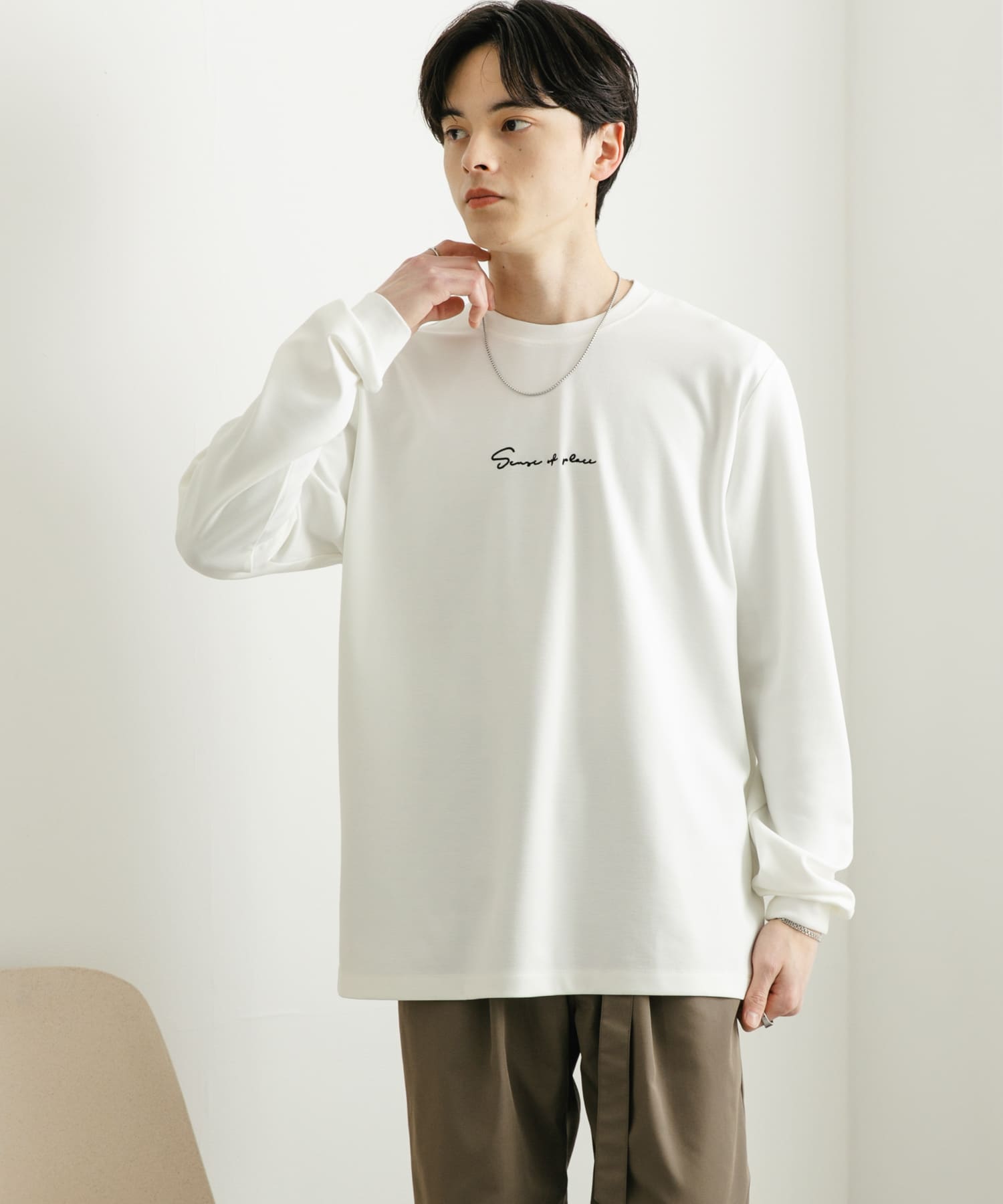 身長：173cm サイズ：L