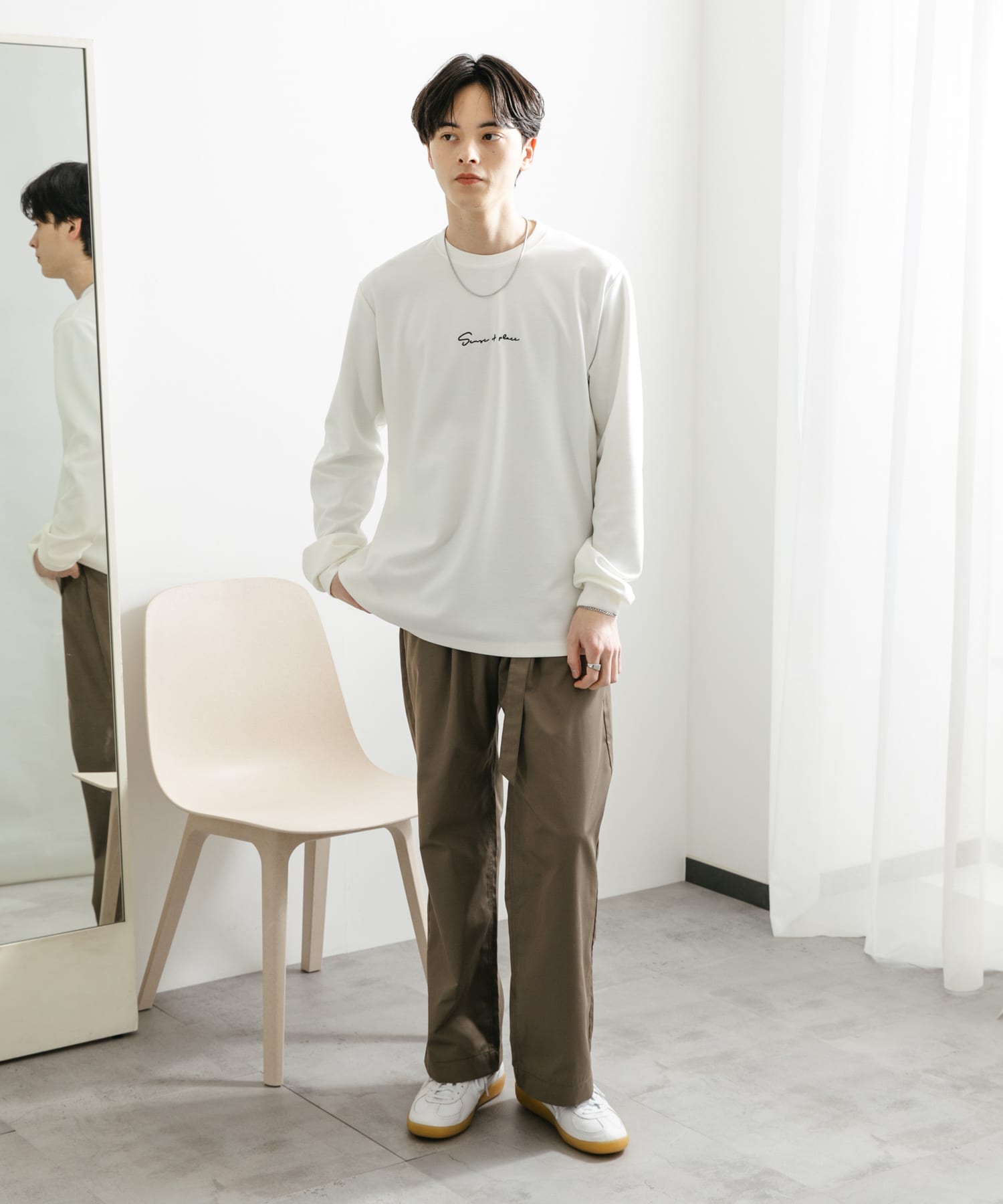 身長：173cm サイズ：L