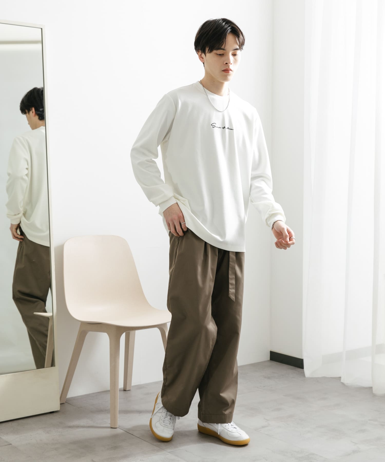 身長：173cm サイズ：L