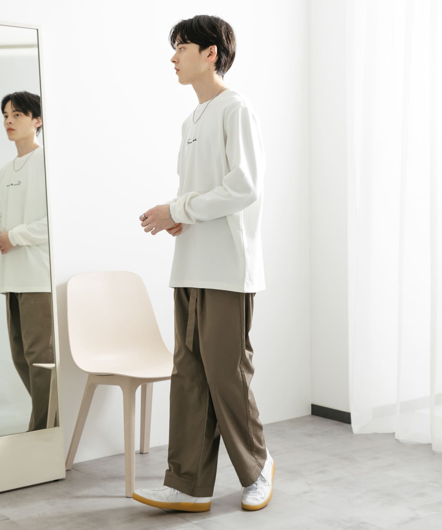 身長：173cm サイズ：L