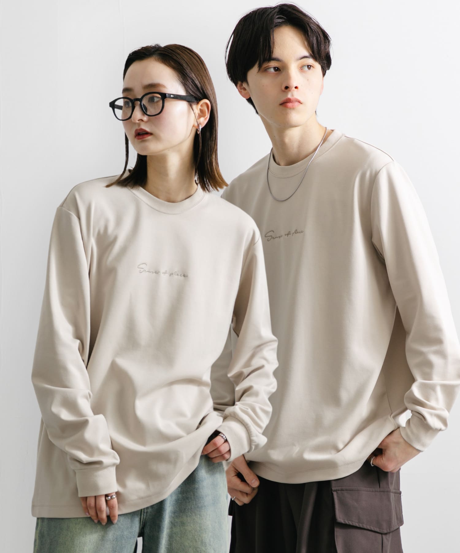 身長：169cm サイズ：L, 身長：173cm サイズ：L