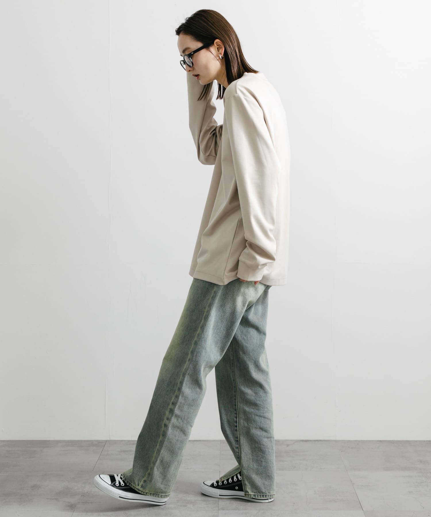 身長：169cm サイズ：L